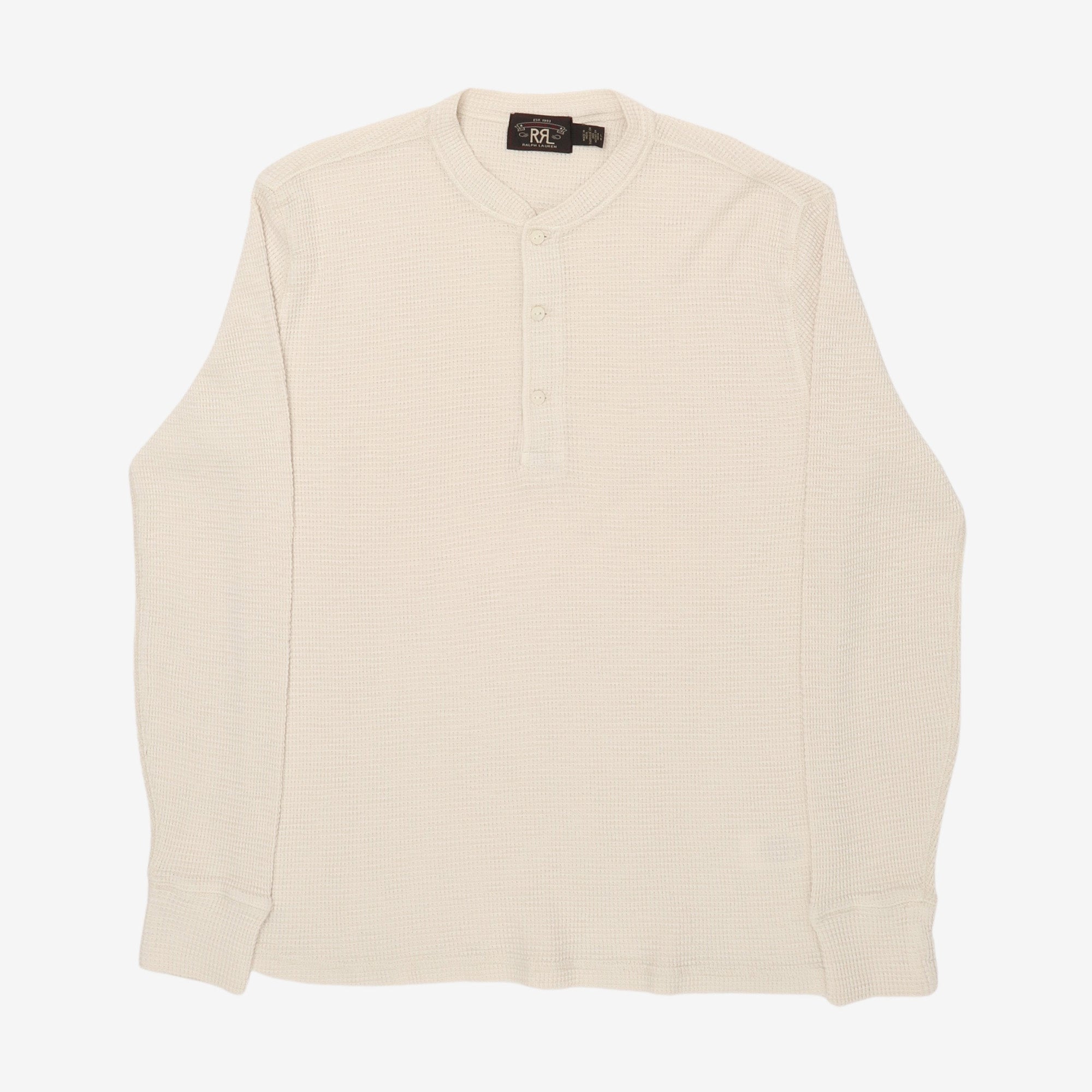 Waffle Knit Henley