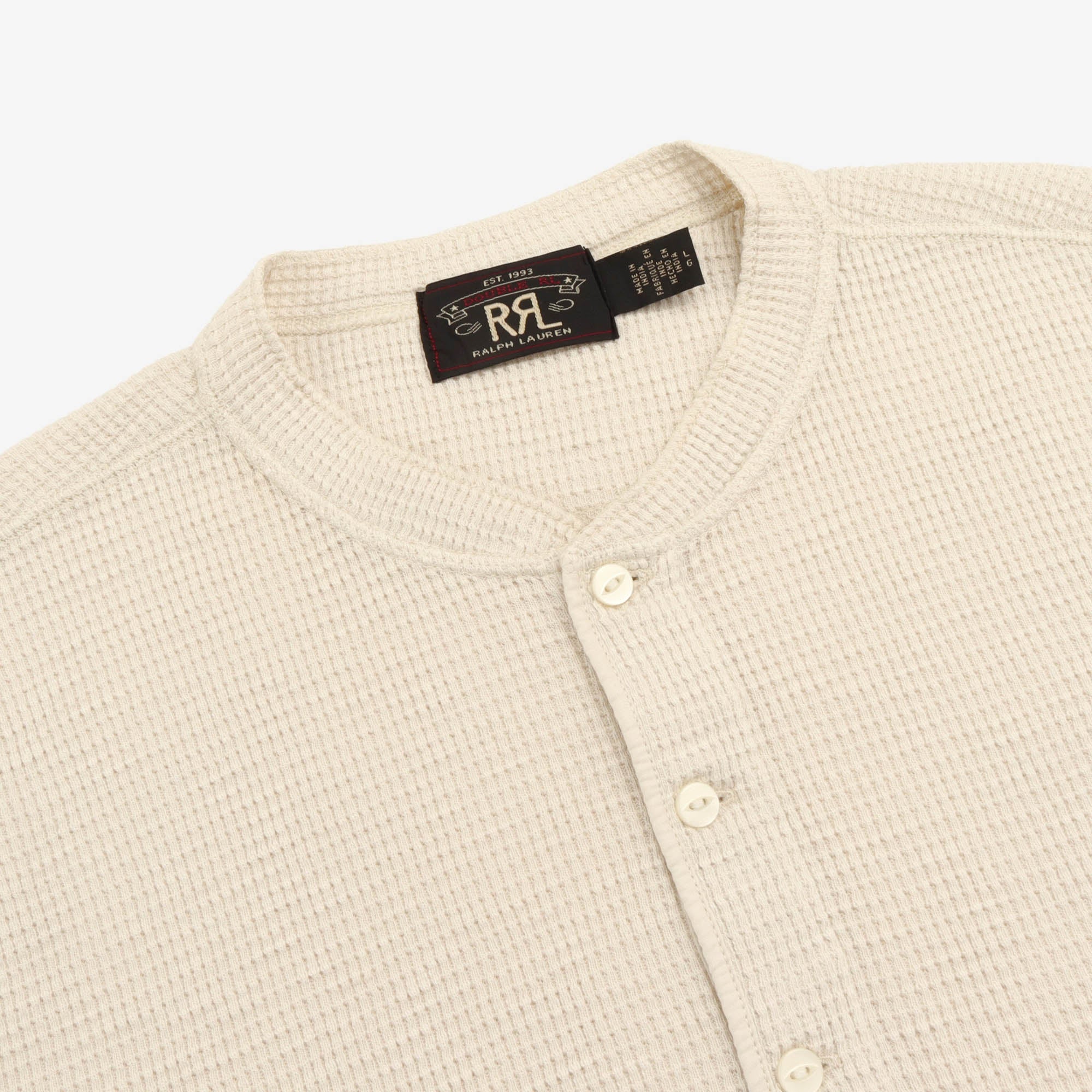 Waffle Knit Henley