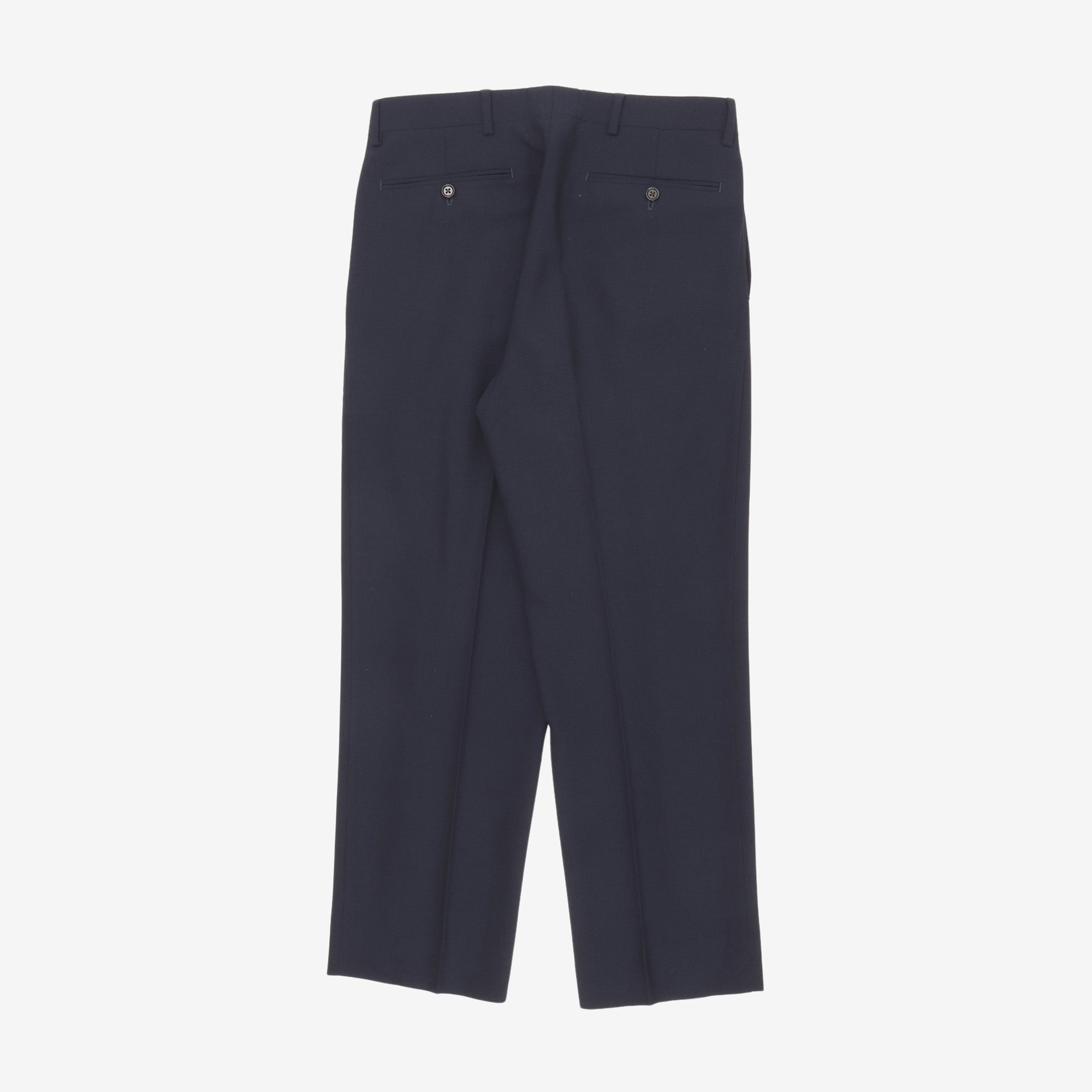 Pleated Wool Trousers (31W X 28L)