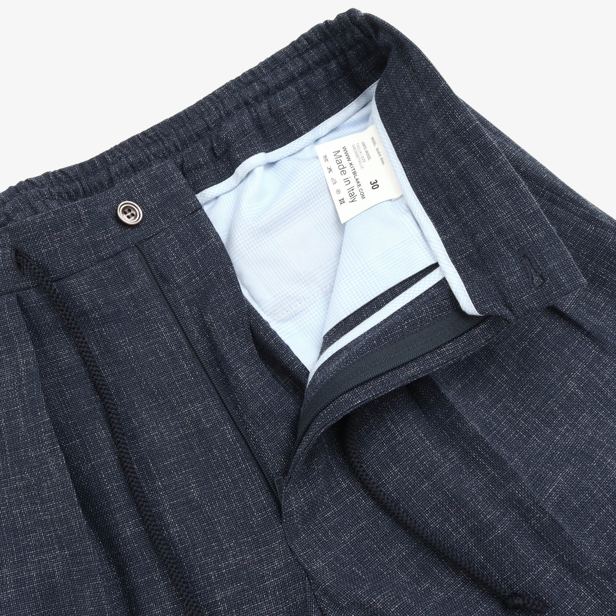 Stretch Aleks Wool Trousers (30W X 26.5L)