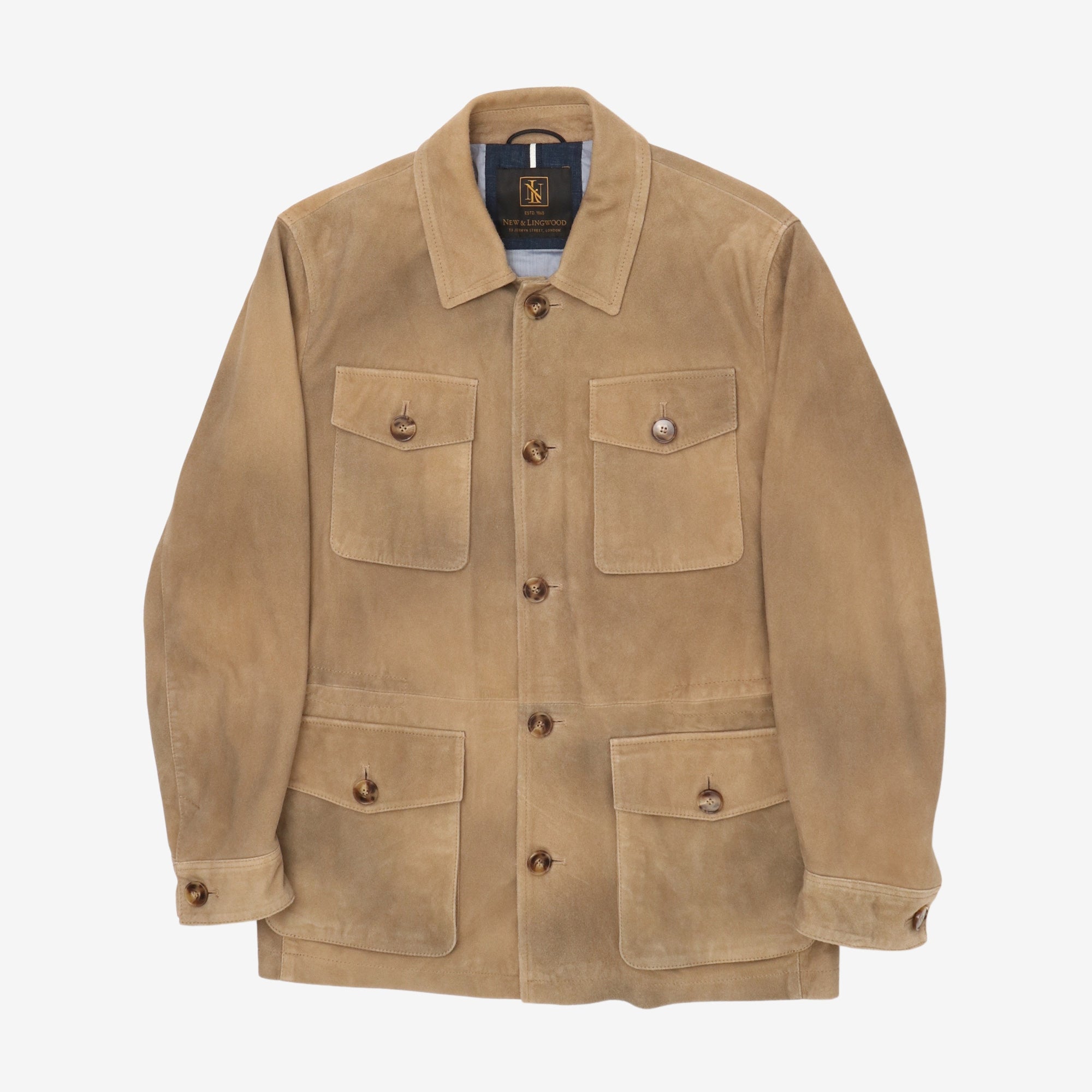 Suede Safari Jacket