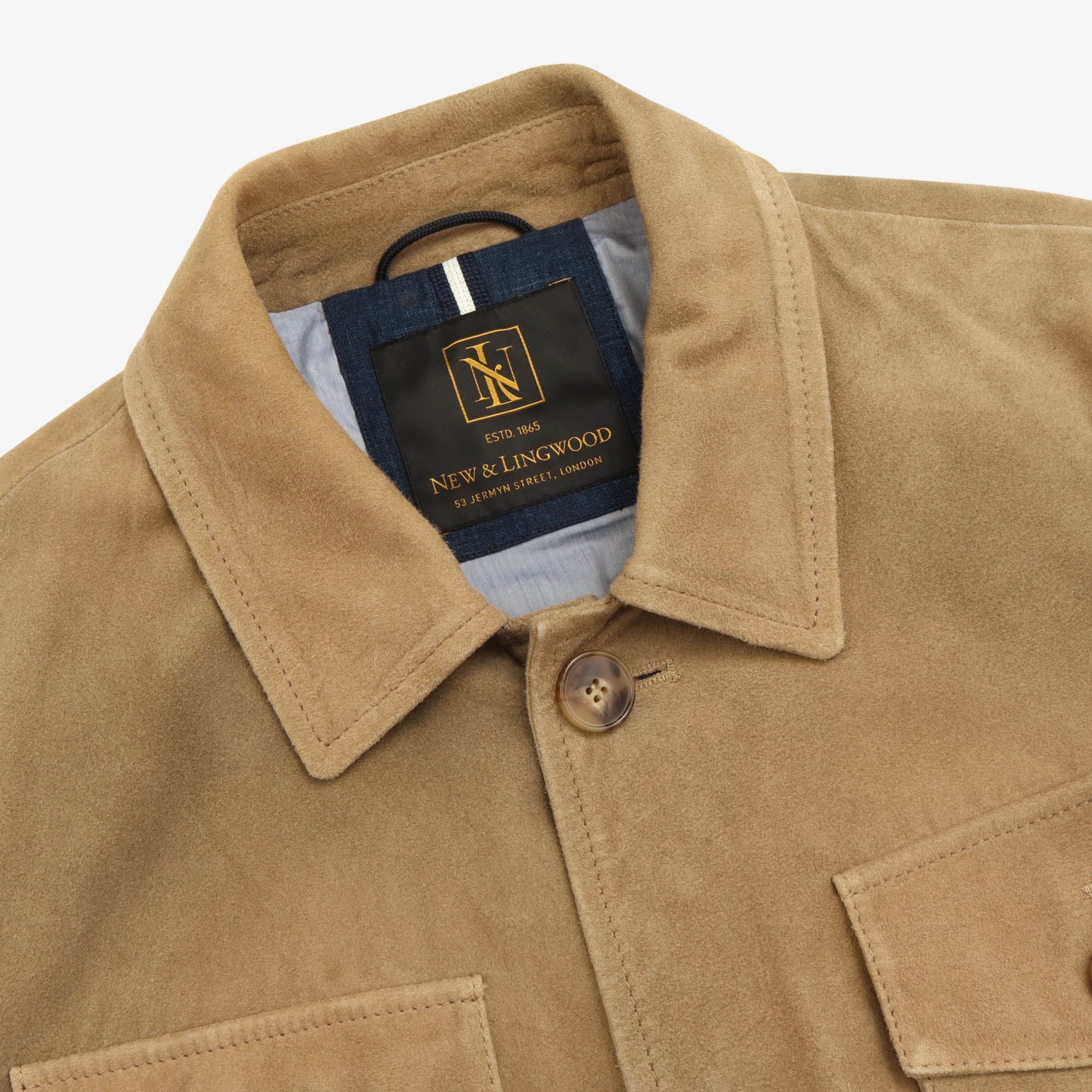 Suede Safari Jacket