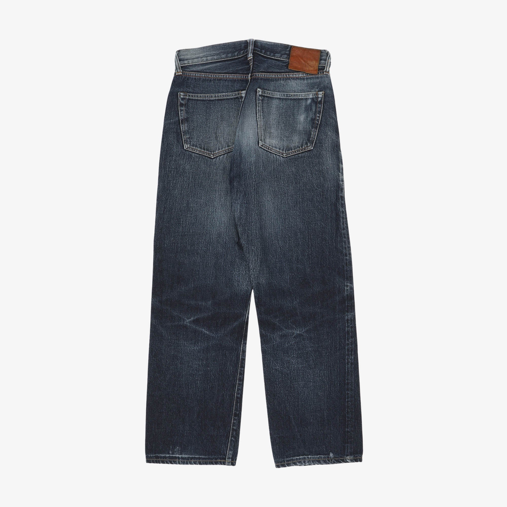 High Waist Tapered Selvedge Jeans (29W X 27L)