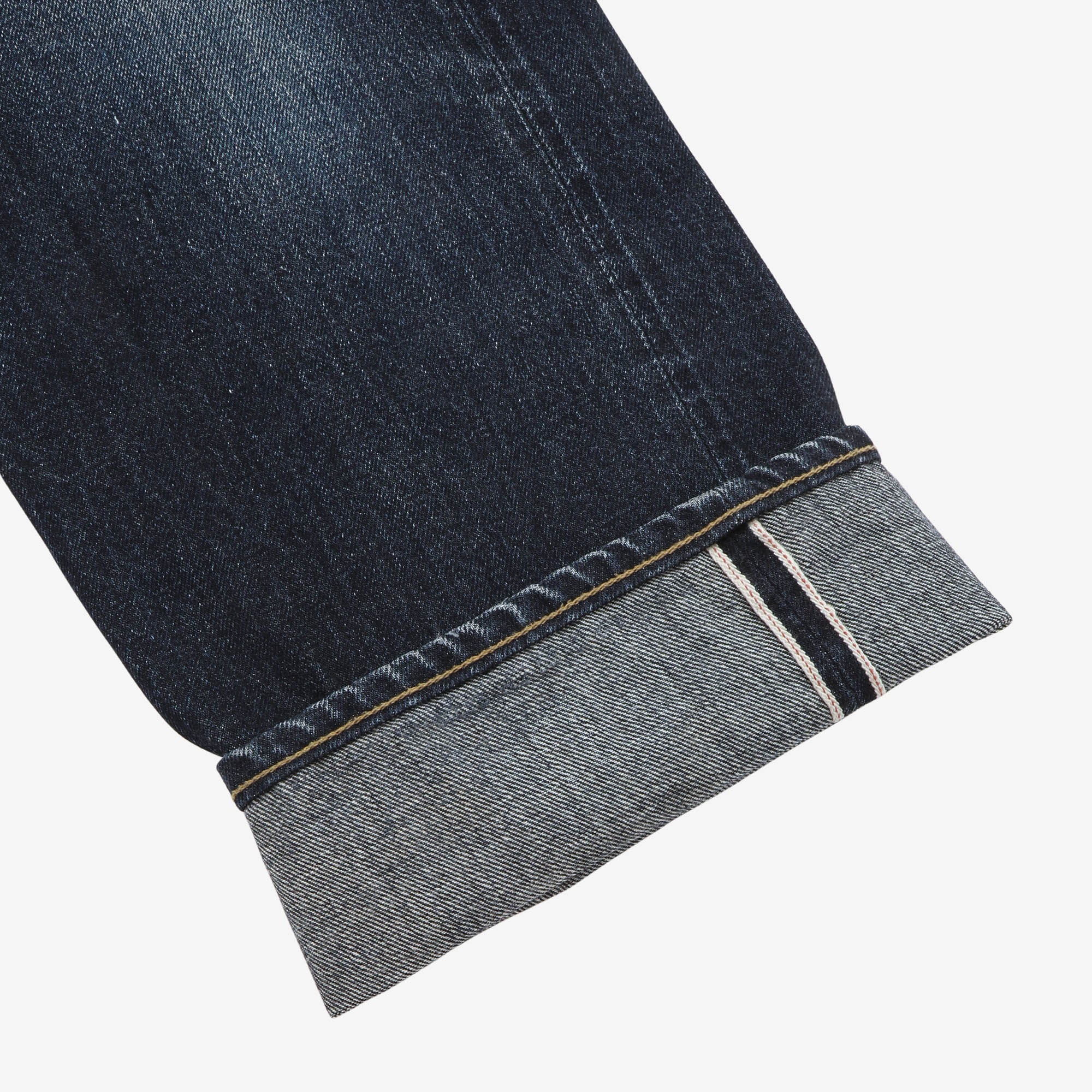 High Waist Tapered Selvedge Jeans (29W X 27L)