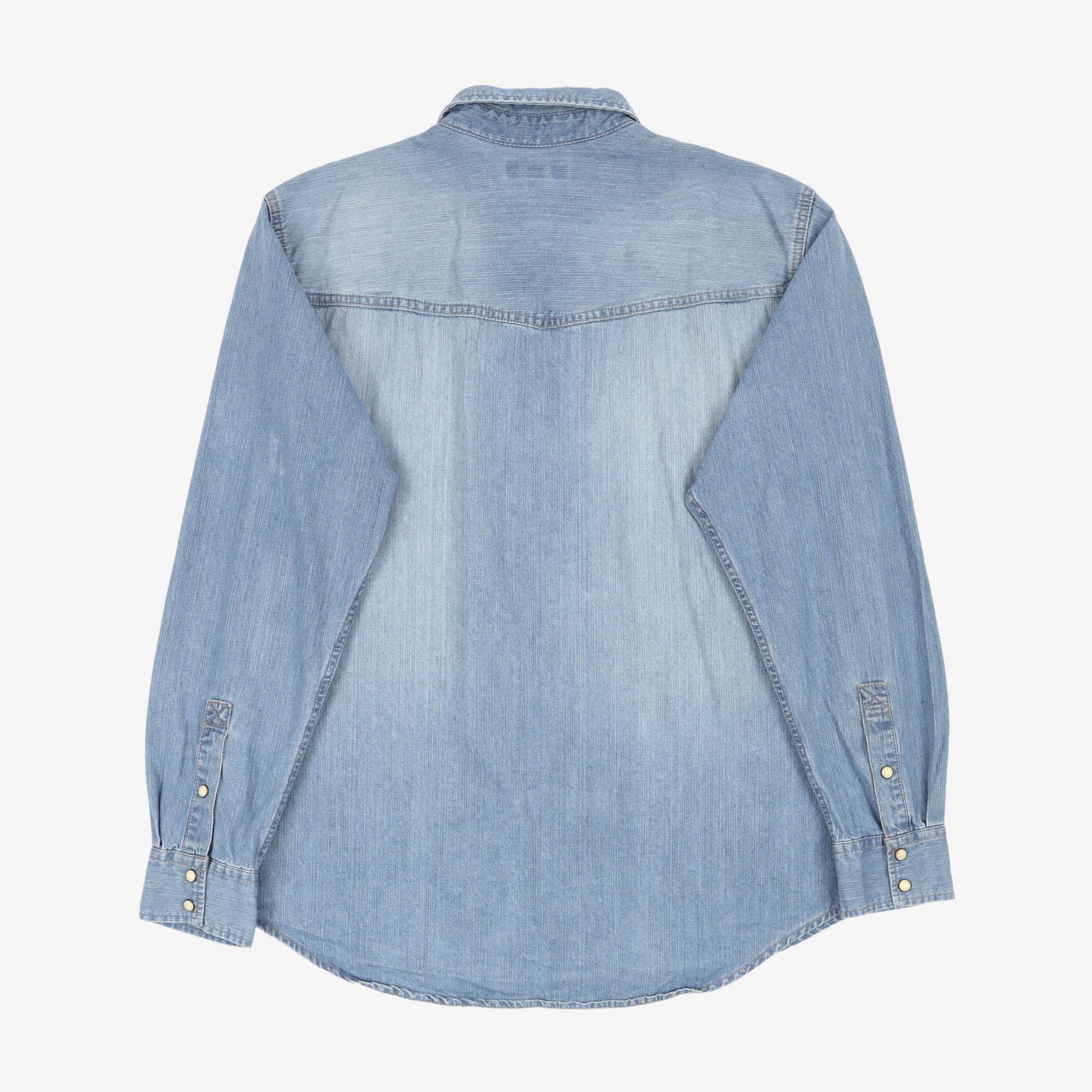 Light Denim Western Shirt