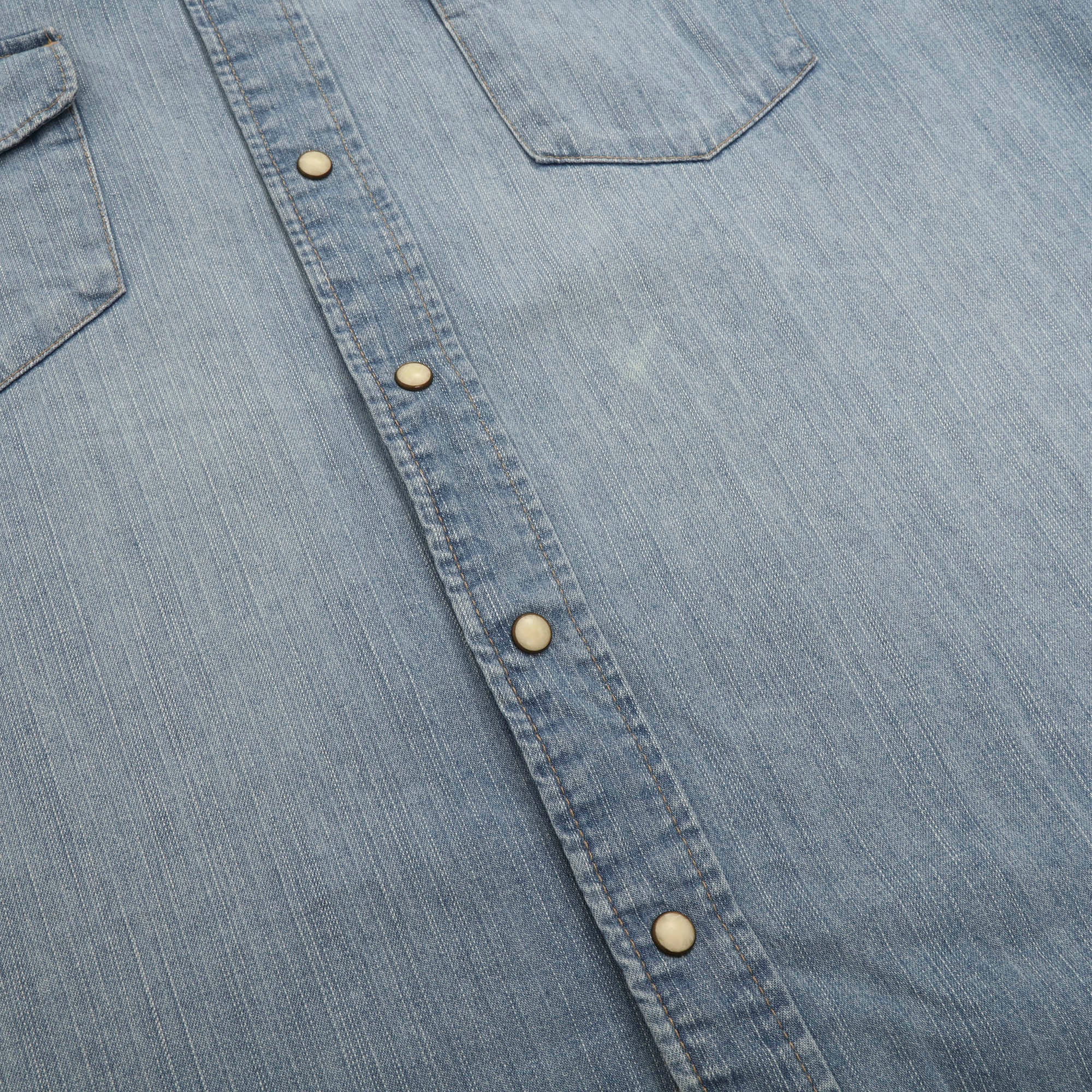 Light Denim Western Shirt