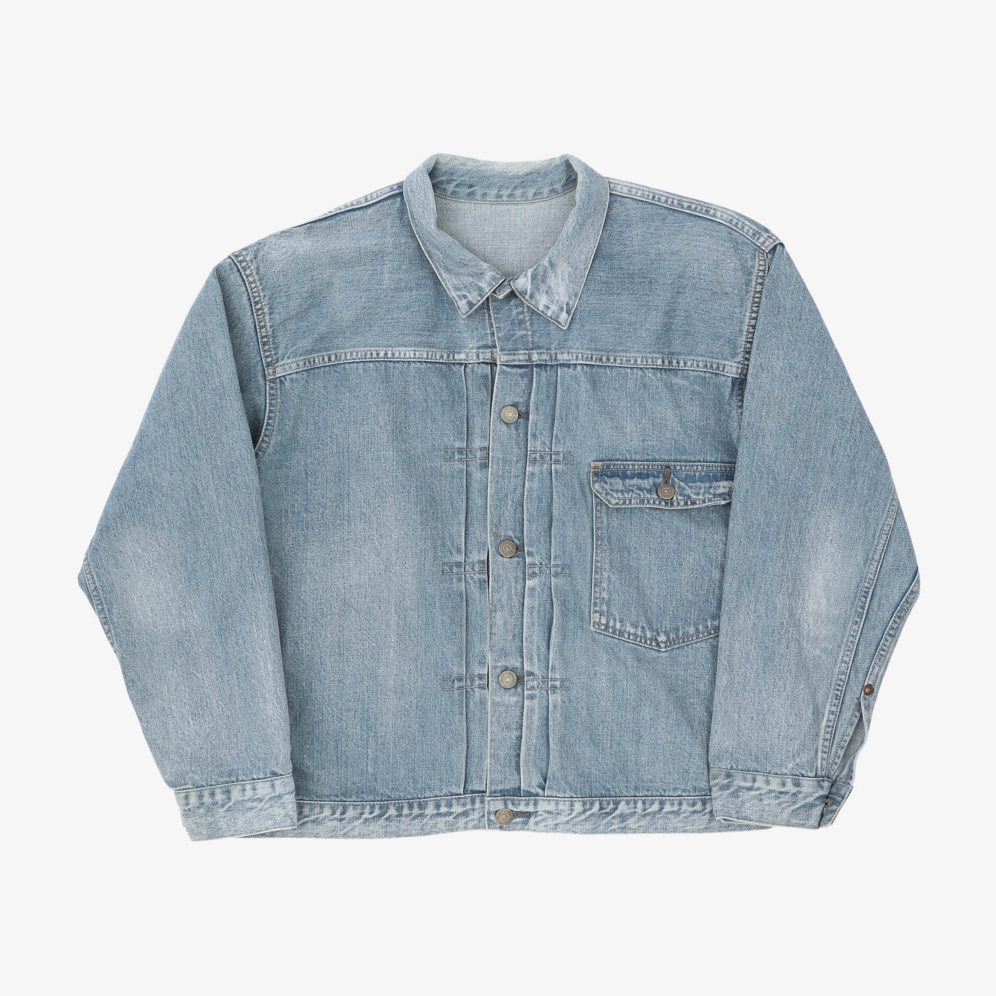 Brenda Big Selvedge Trucker Jacket