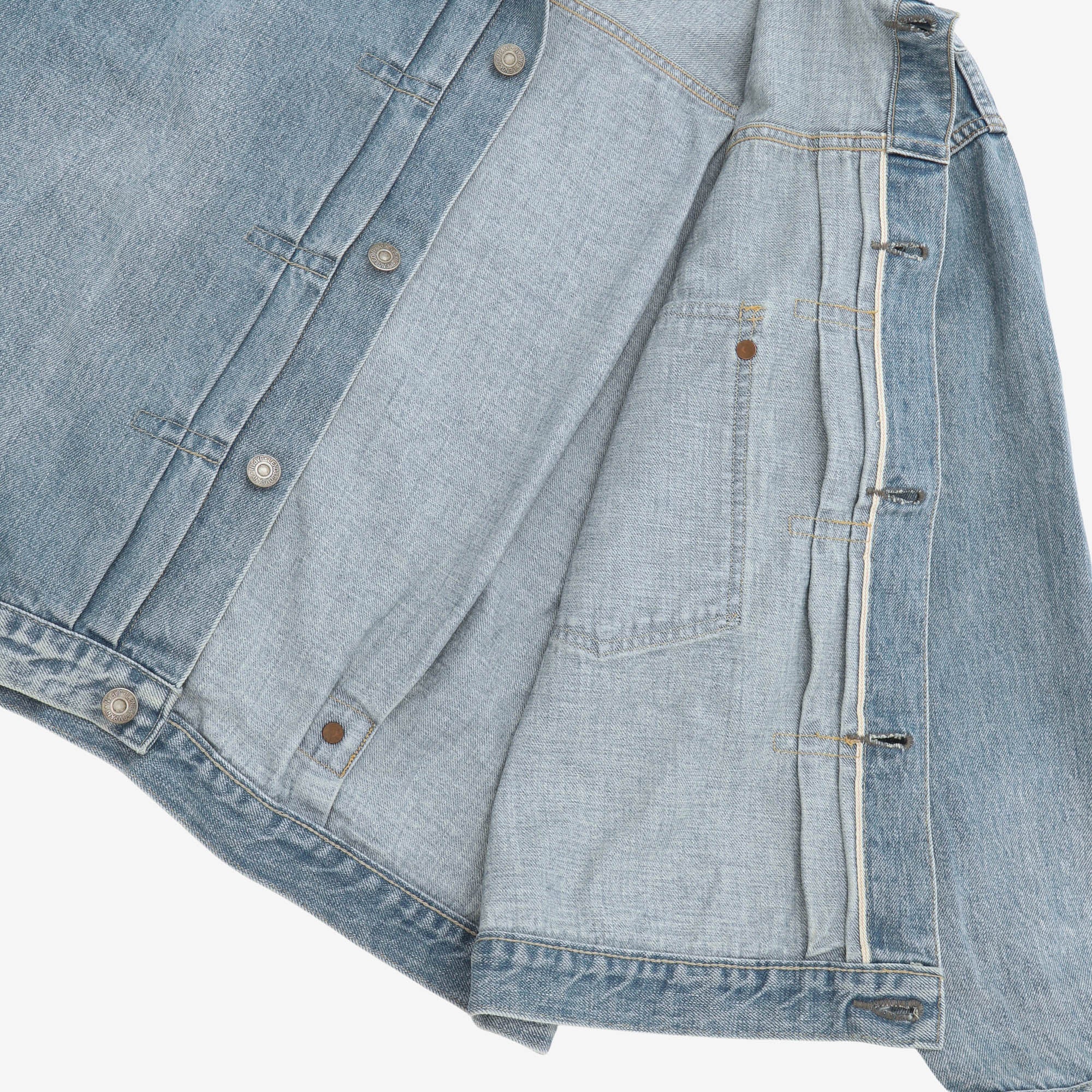 Brenda Big Selvedge Trucker Jacket