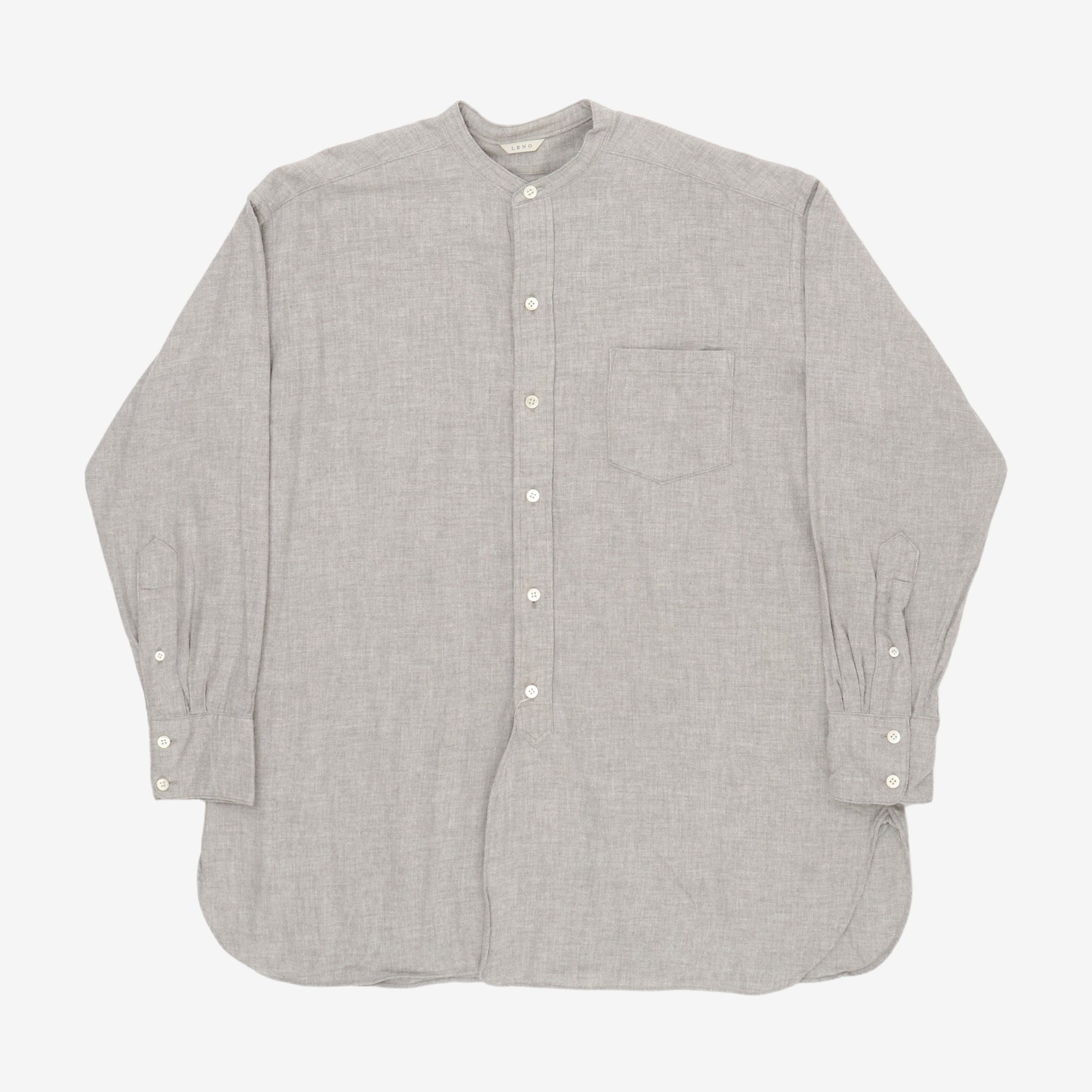Band Collar Shirt