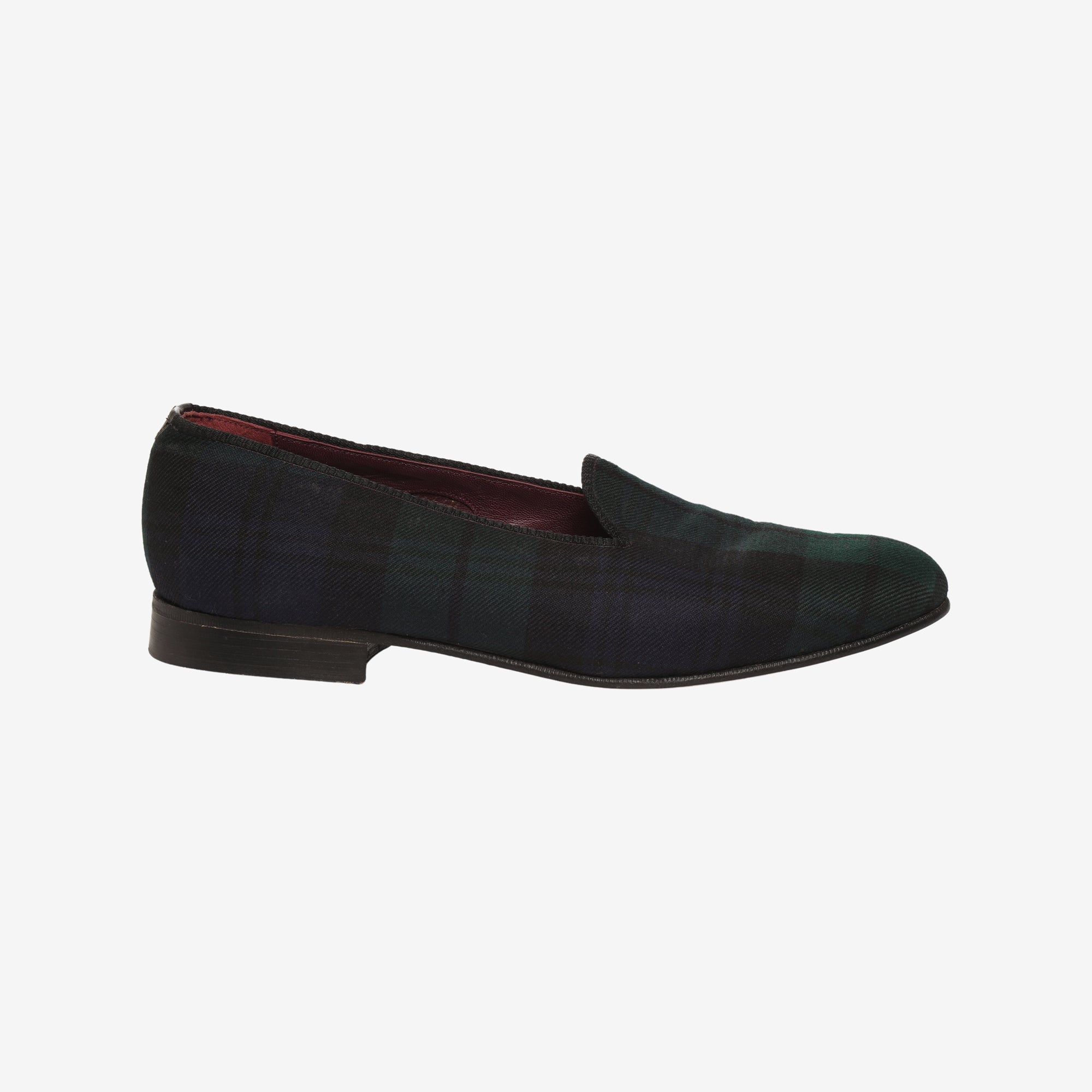 Purple Label Plaid Twill Slipper