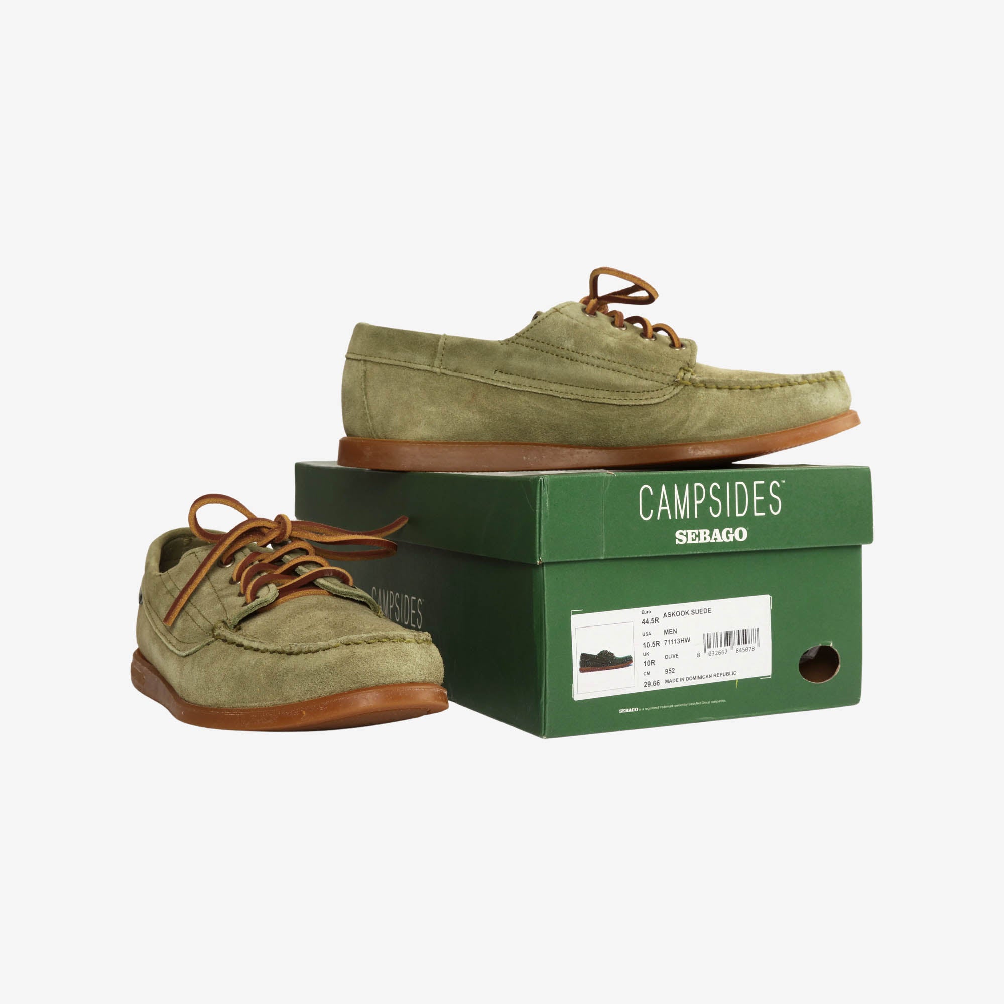 Askook Suede Boat Shoes