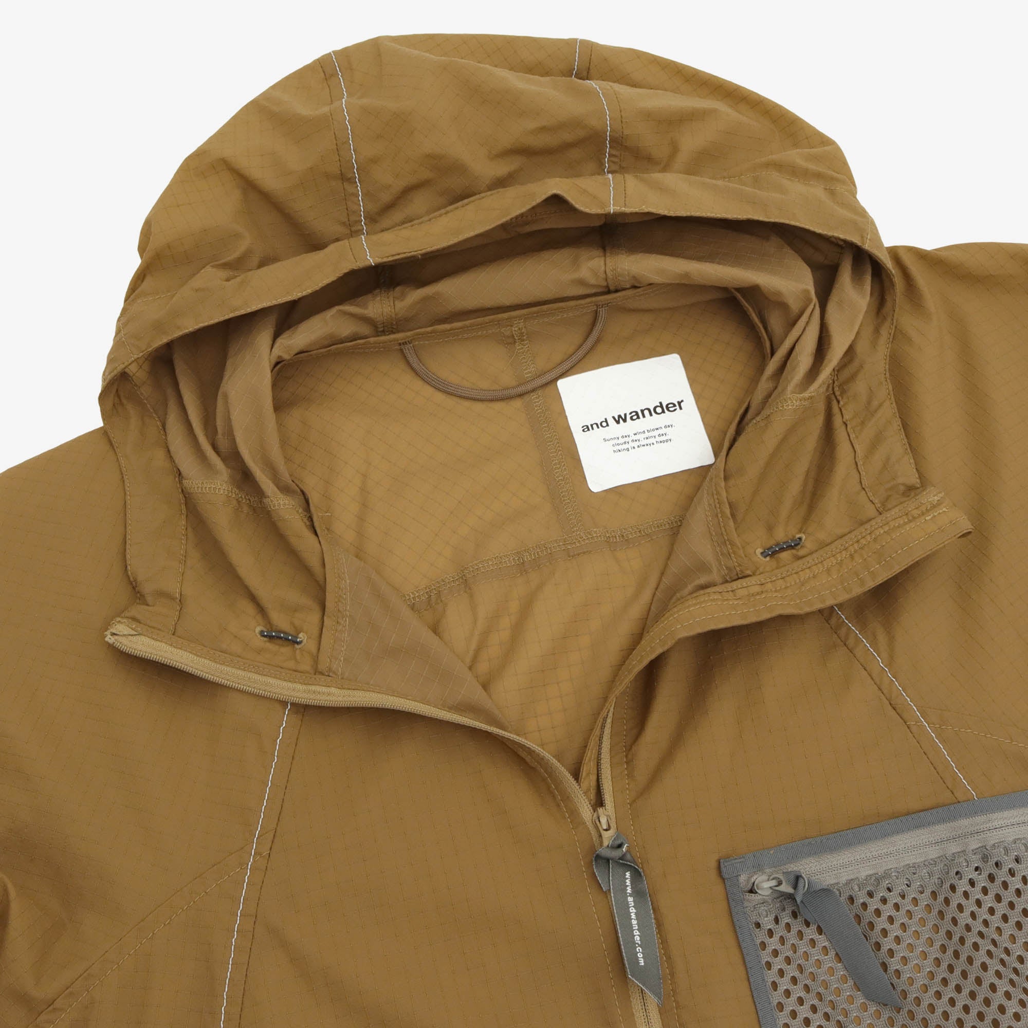 Breathable Ripstop Hooded Jacket