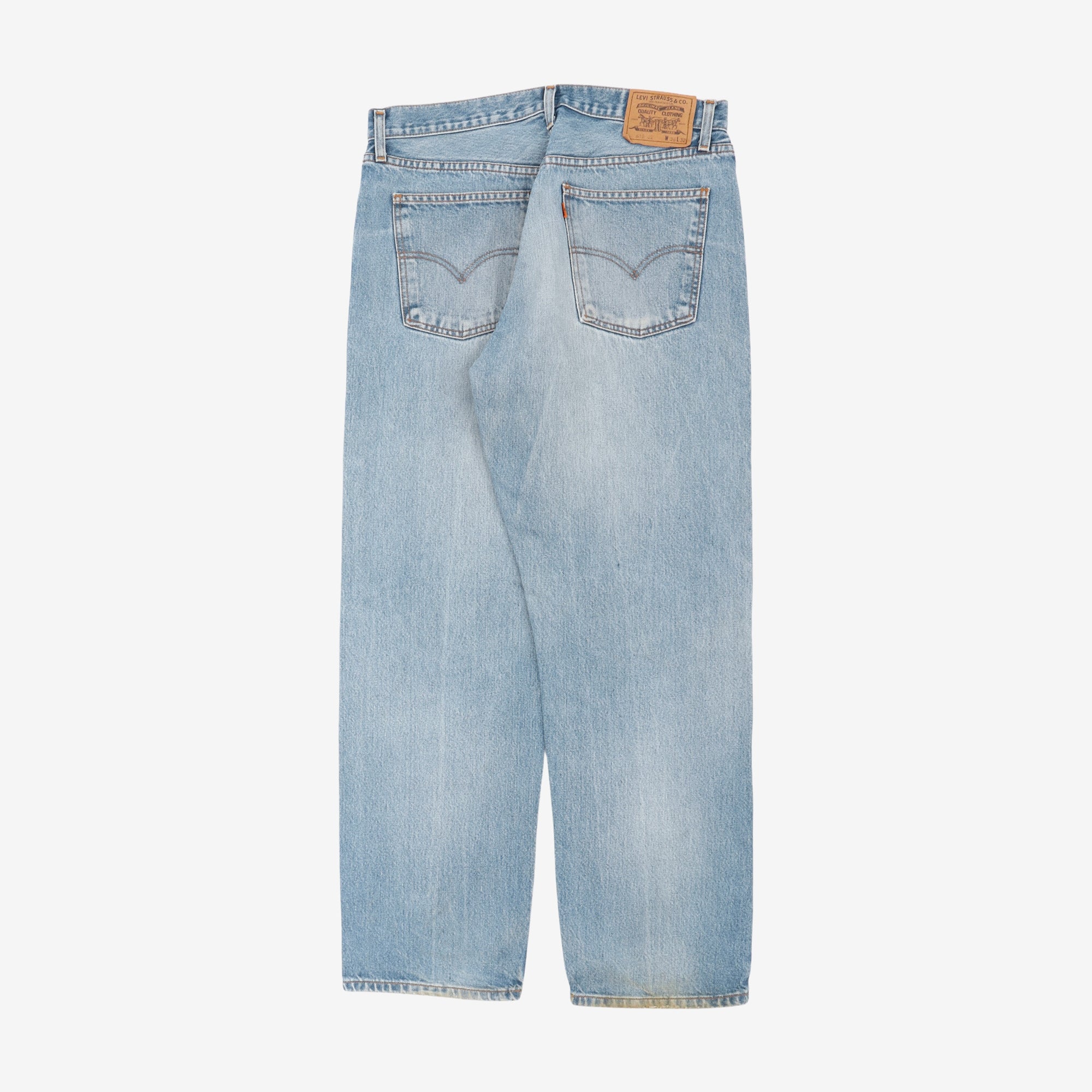 Vintage Orange Tab 618 02 Denim (34W X 31L)
