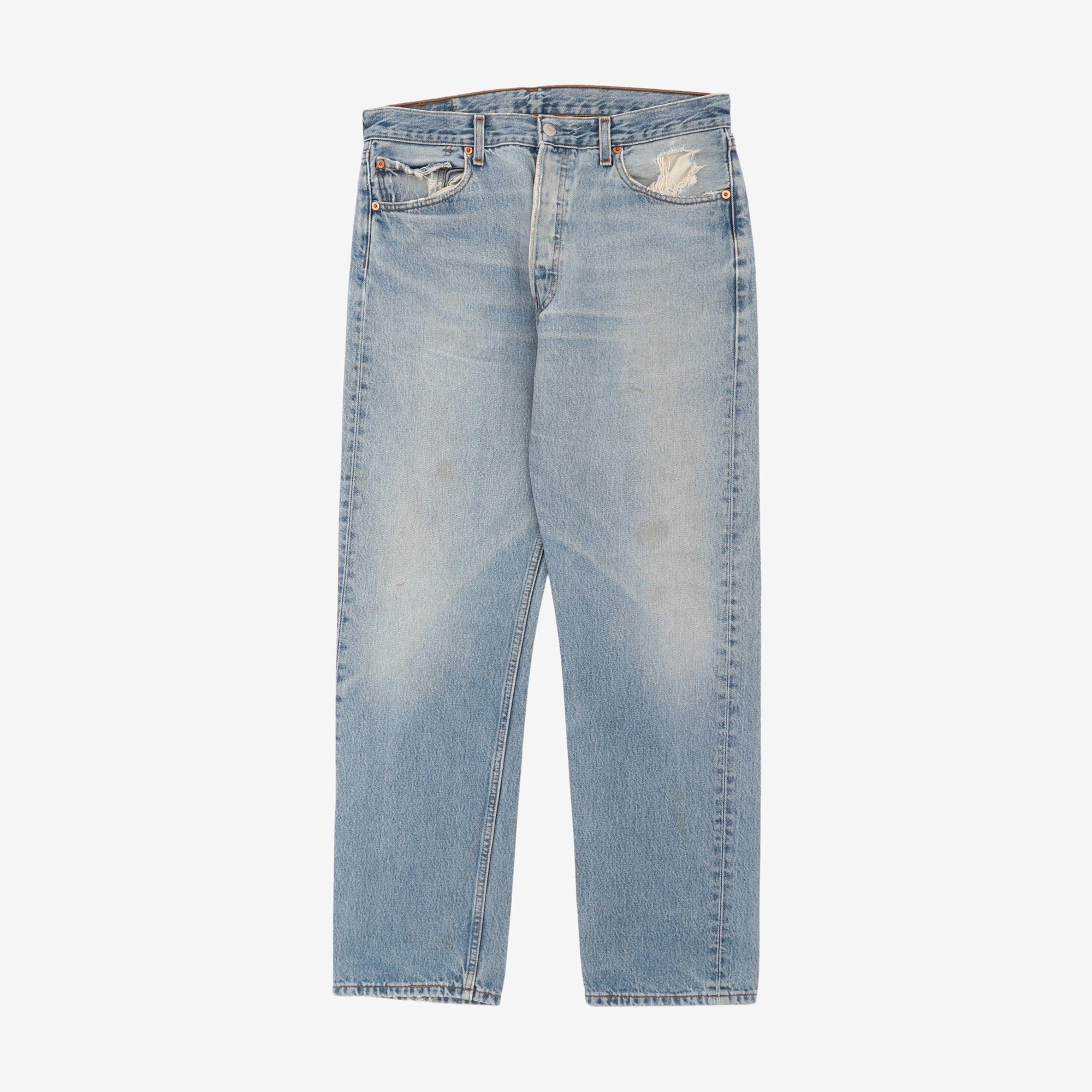 Vintage 501 Denim (32W X 30.5L)