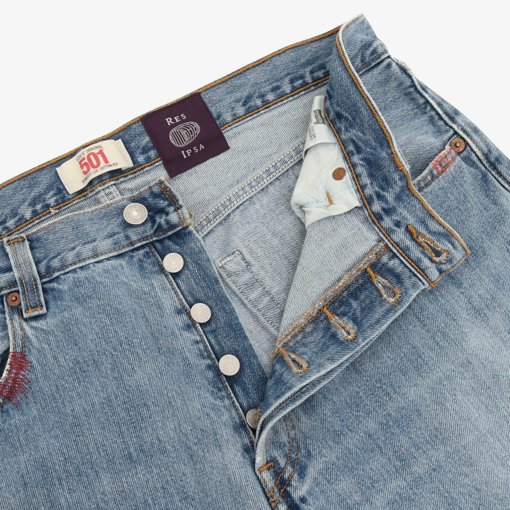 Vintage 501 Denim Ipsa (35W X 30L)