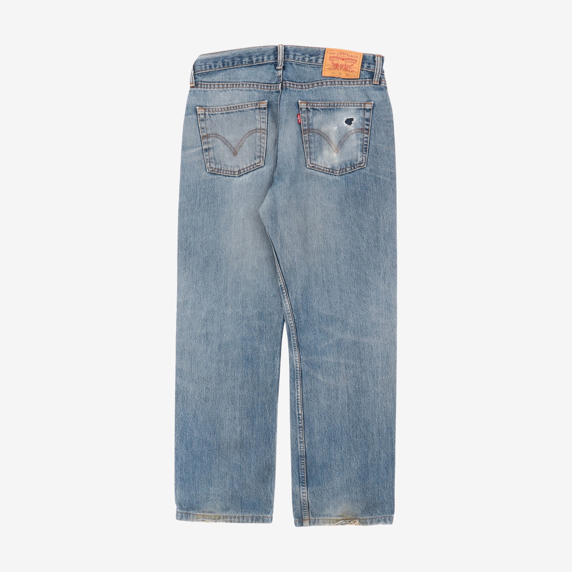 Vintage 751 02 Denim (33W X 29.5L)