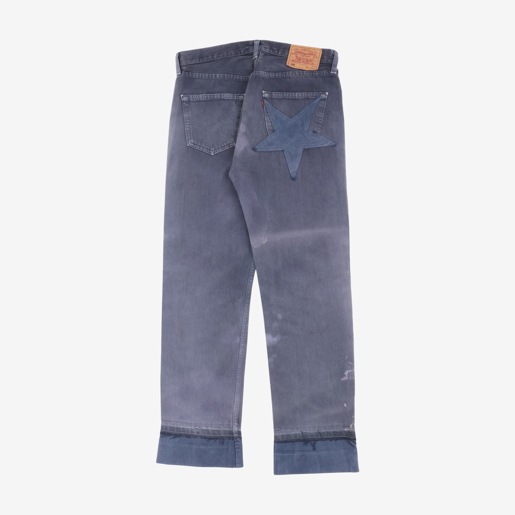 90s Custom 501 Denim USA (34W X 32L)
