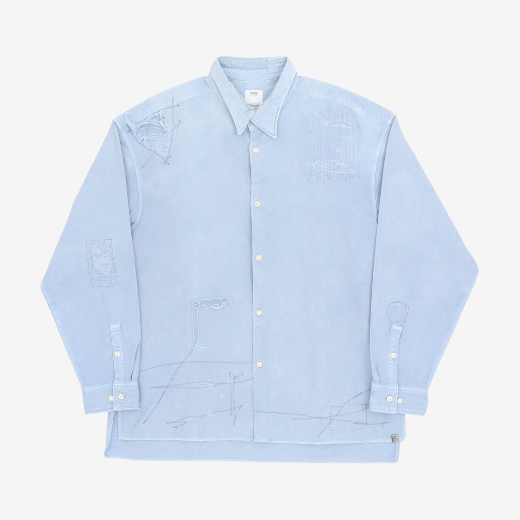 visvim TRAVAIL SHIRT L/S CRASH シャツジャケット Visvim Travail Shirt LS Crash – Marrkt
