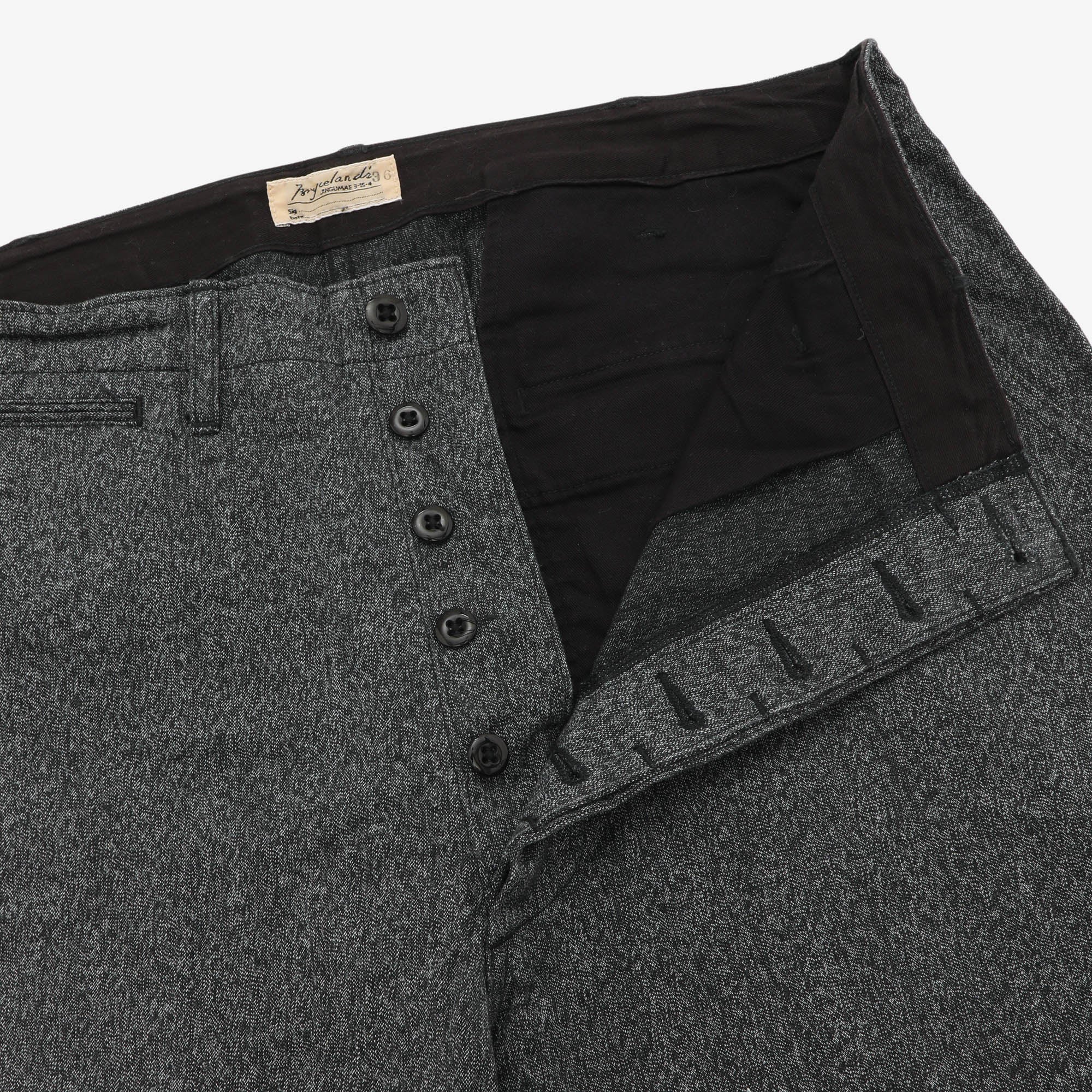 Salt & Pepper Army Chinos (34W X 28.5L)