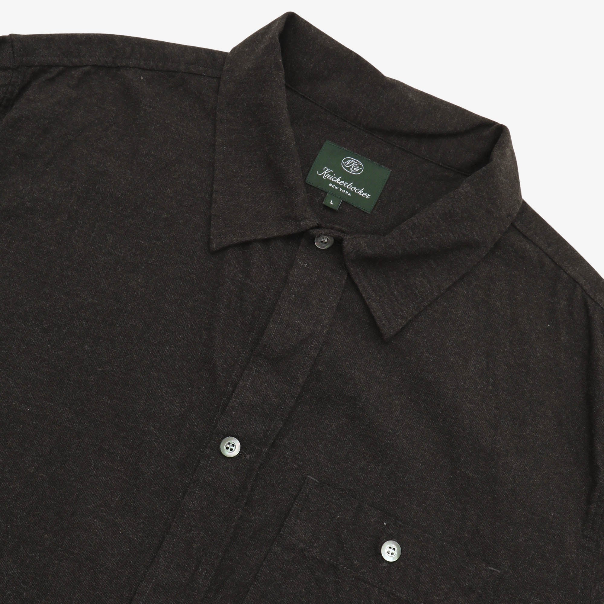 Carmine Flannel Twill Shirt
