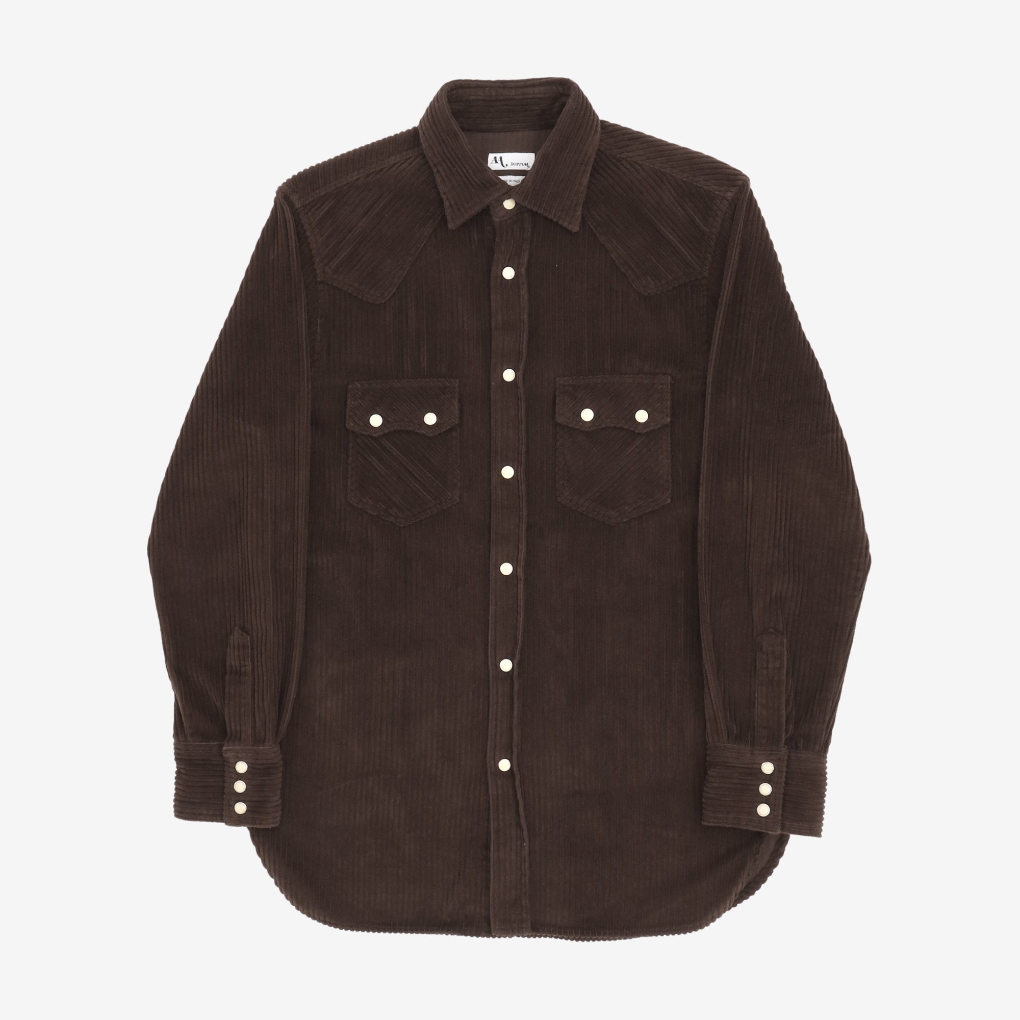 Aariosto Corduroy Western Shirt