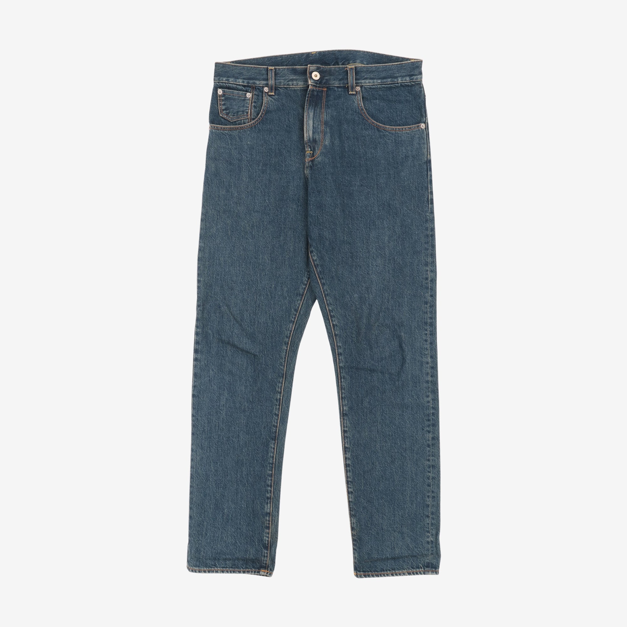 Dark Wash MK1 Selvedge Jeans (34W X 32L)