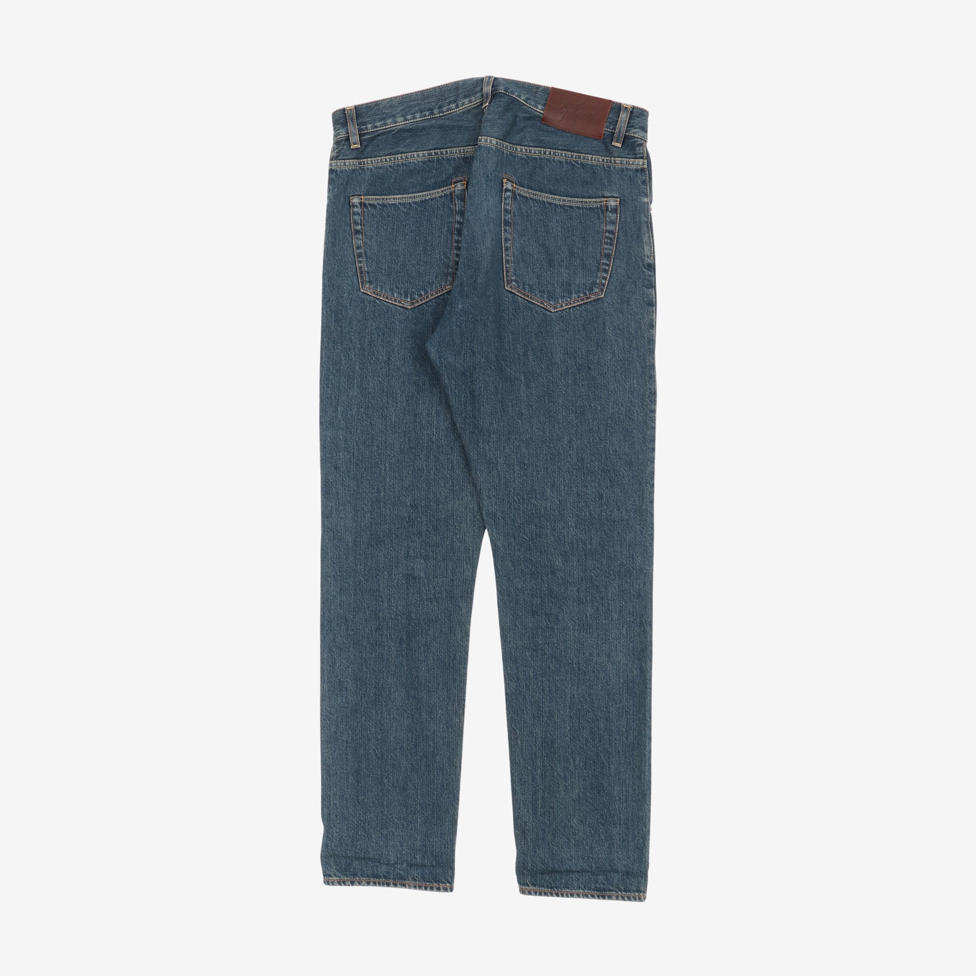 Dark Wash MK1 Selvedge Jeans (34W X 32L)