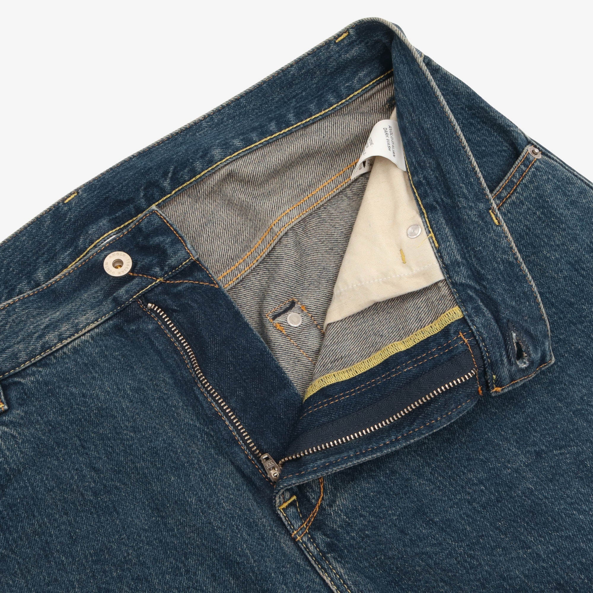 Dark Wash MK1 Selvedge Jeans (34W X 32L)