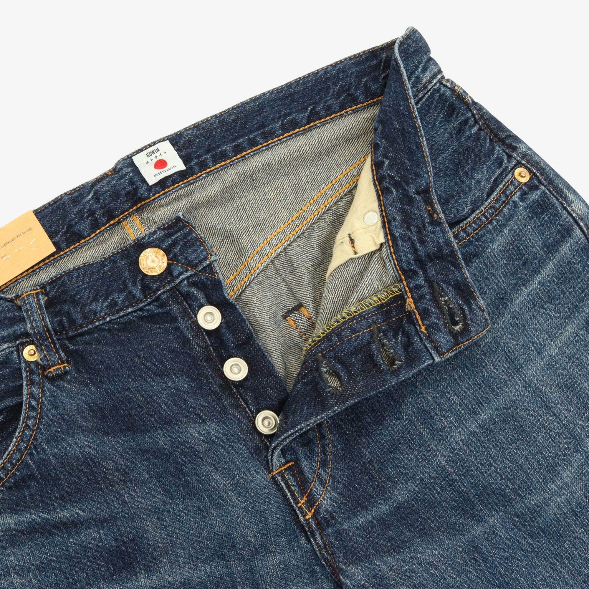 EEU33 Regular Tapered Selvedge Denim (32W X 32L)