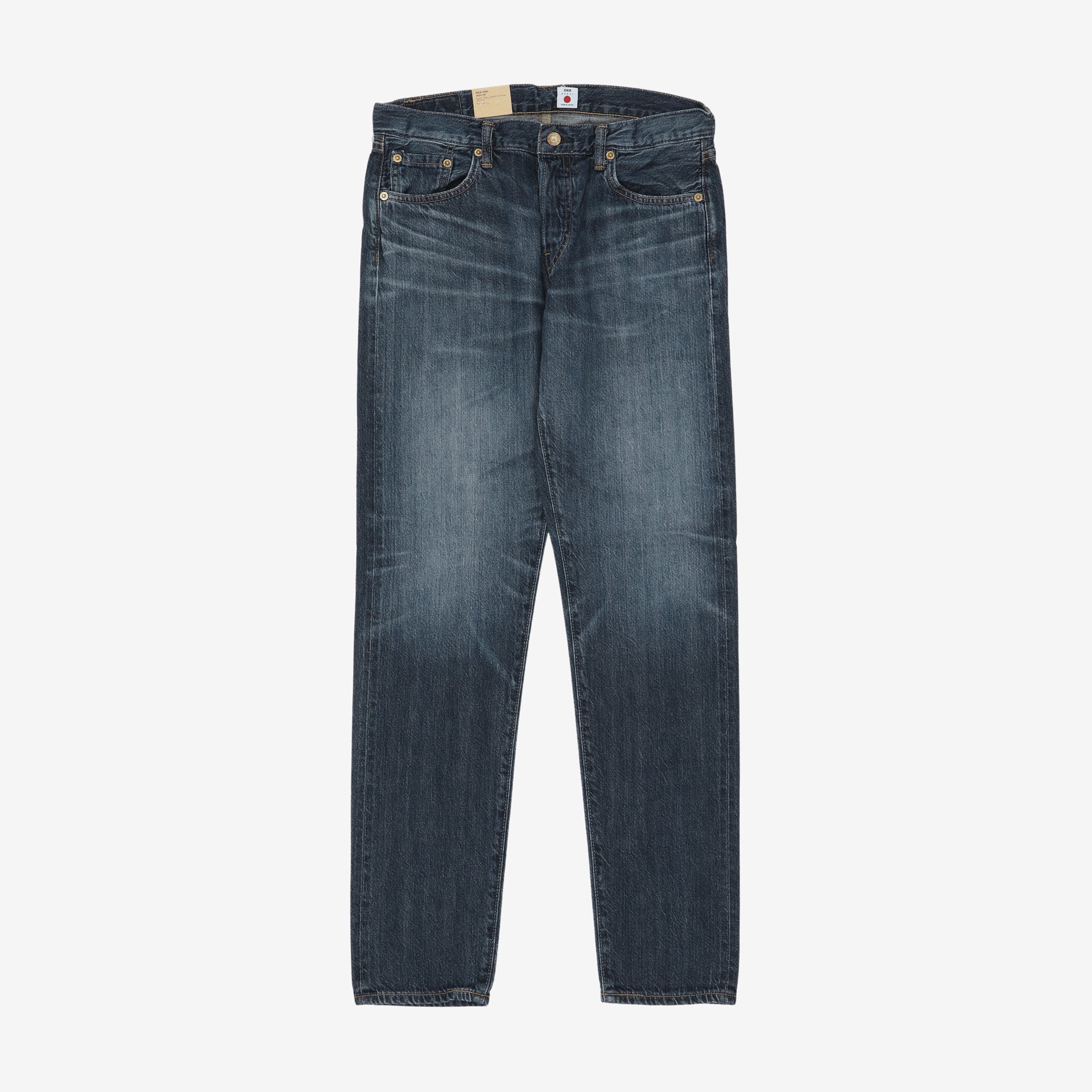 EEU33 Regular Tapered Selvedge Jeans (32W X 33L)