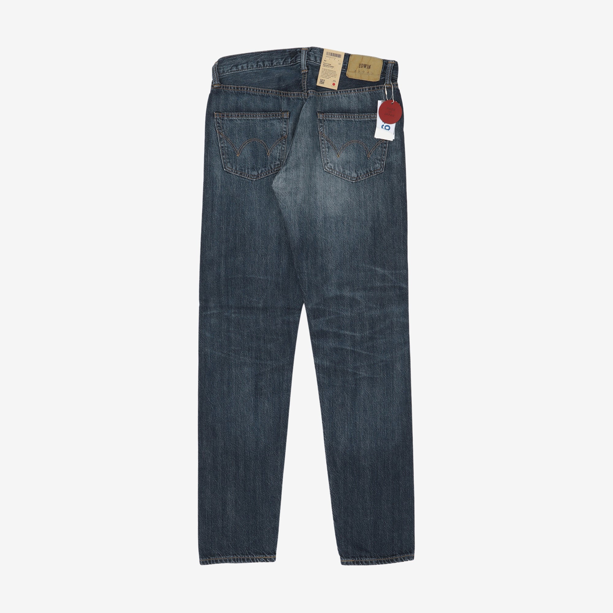 EEU33 Regular Tapered Selvedge Jeans (32W X 33L)