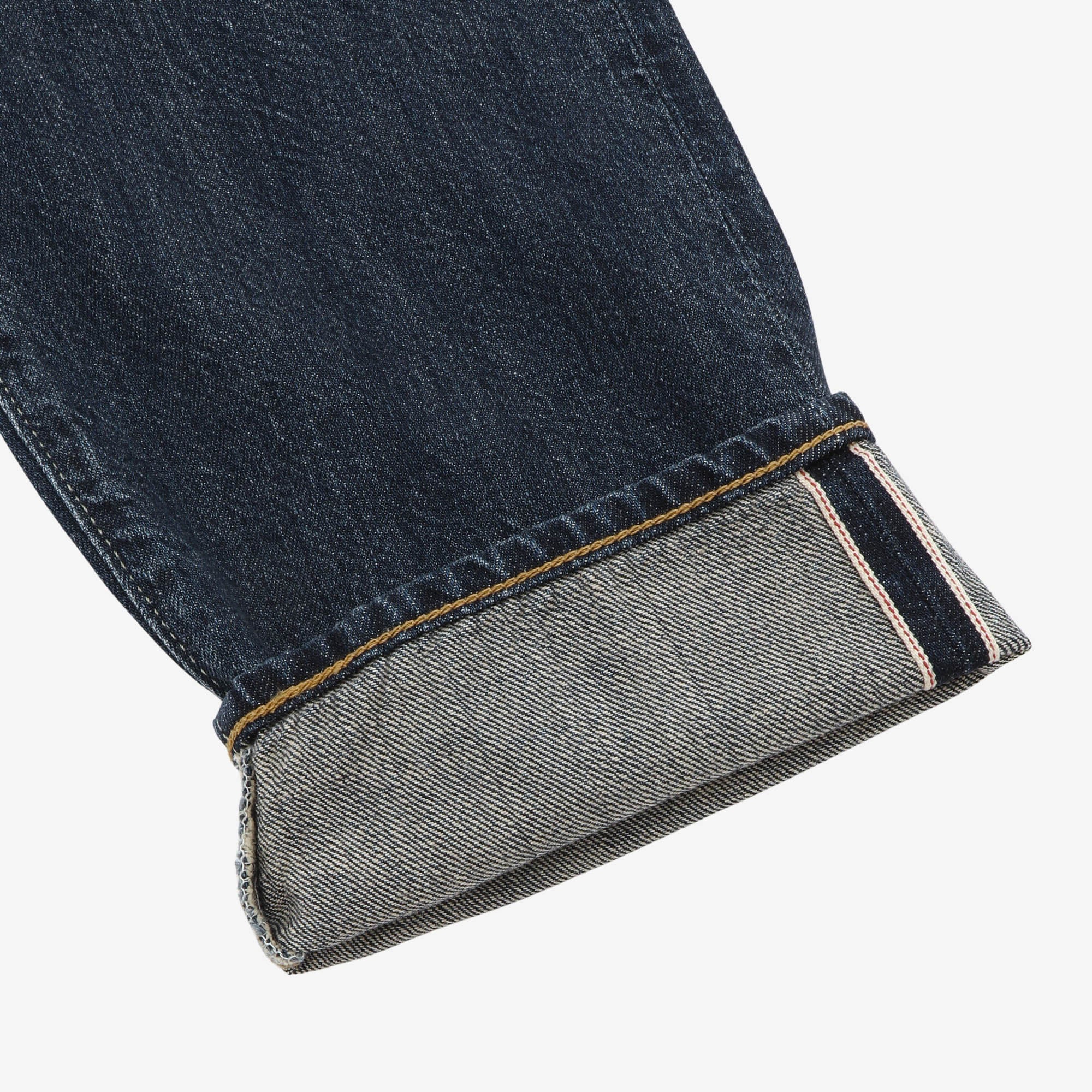 EEU33 Regular Tapered Selvedge Jeans (36W X 31L)