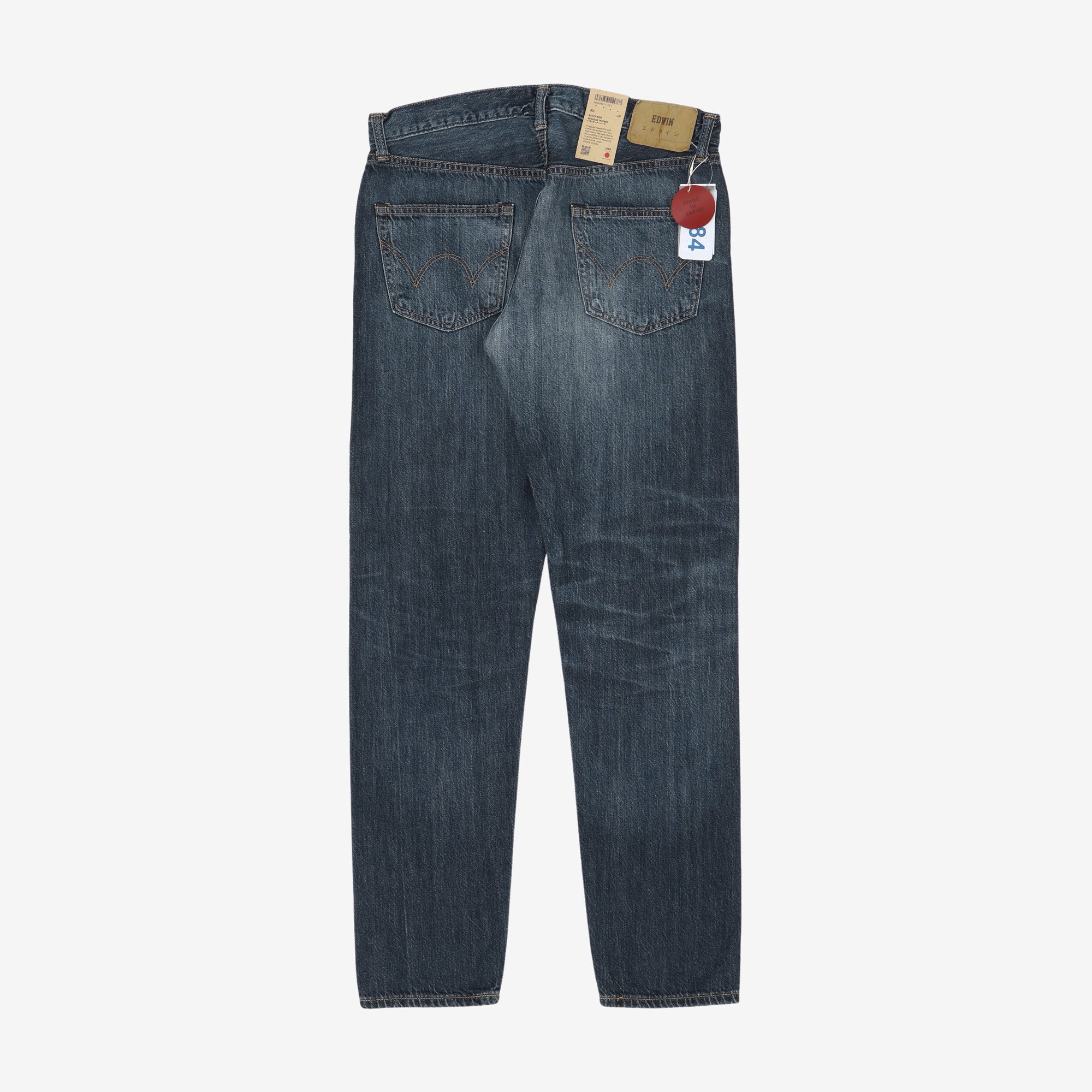 EEU33 Regular Tapered Selvedge Jeans (31W X 31L)