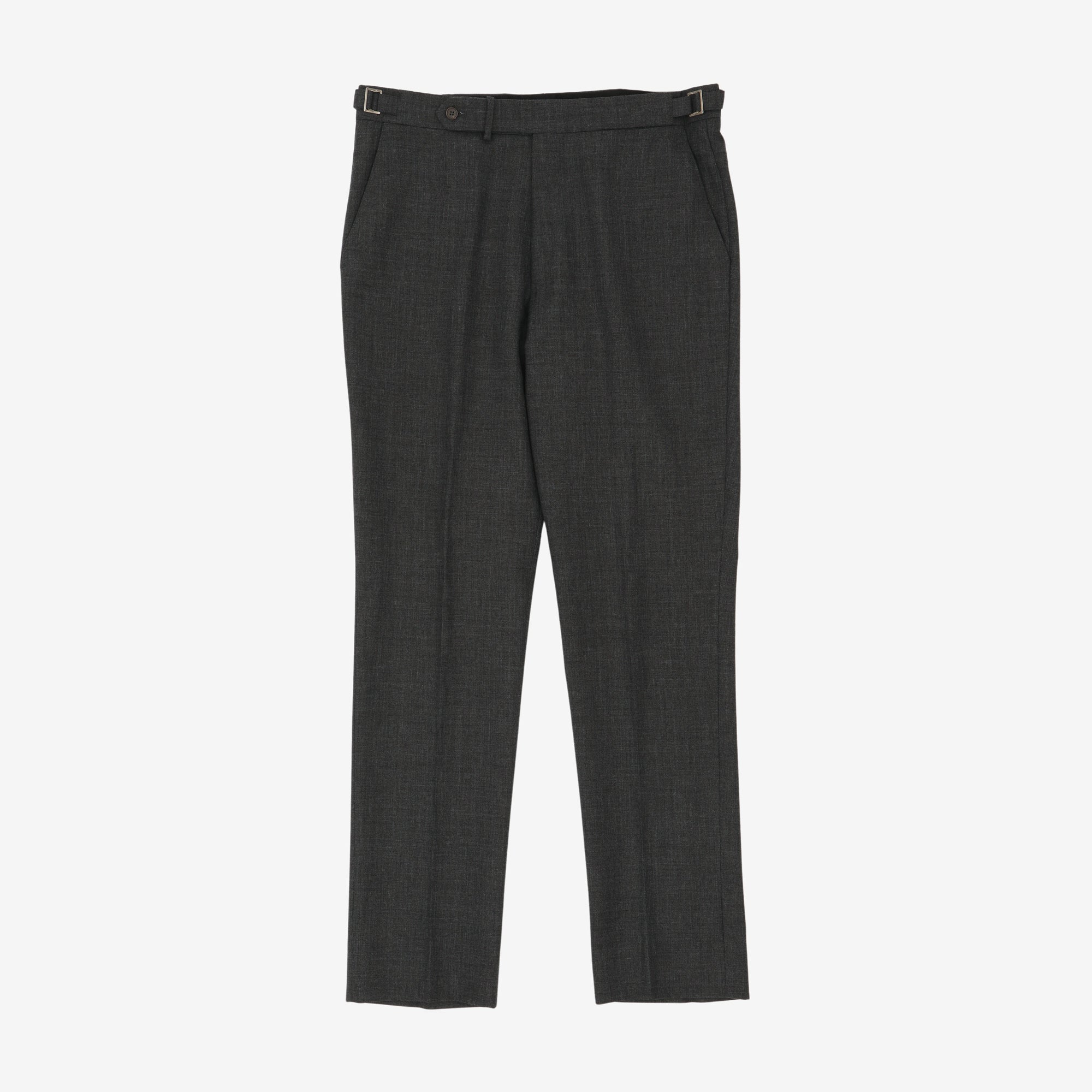 Alfie High Twist Wool Trousers (35W X 33L)