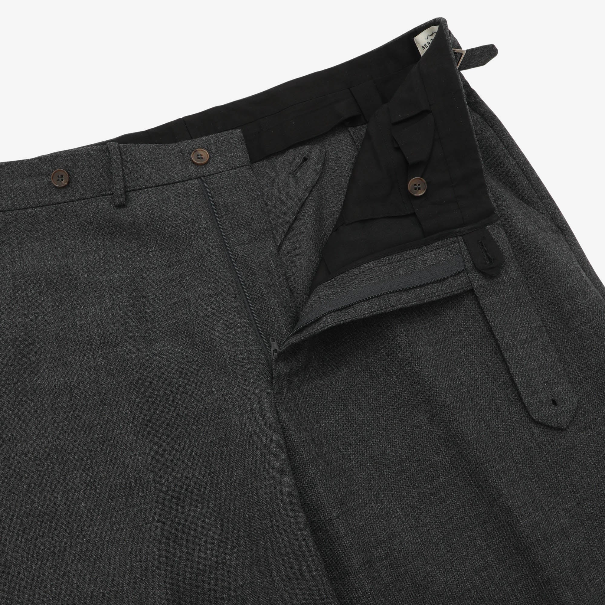 Alfie High Twist Wool Trousers (35W X 33L)