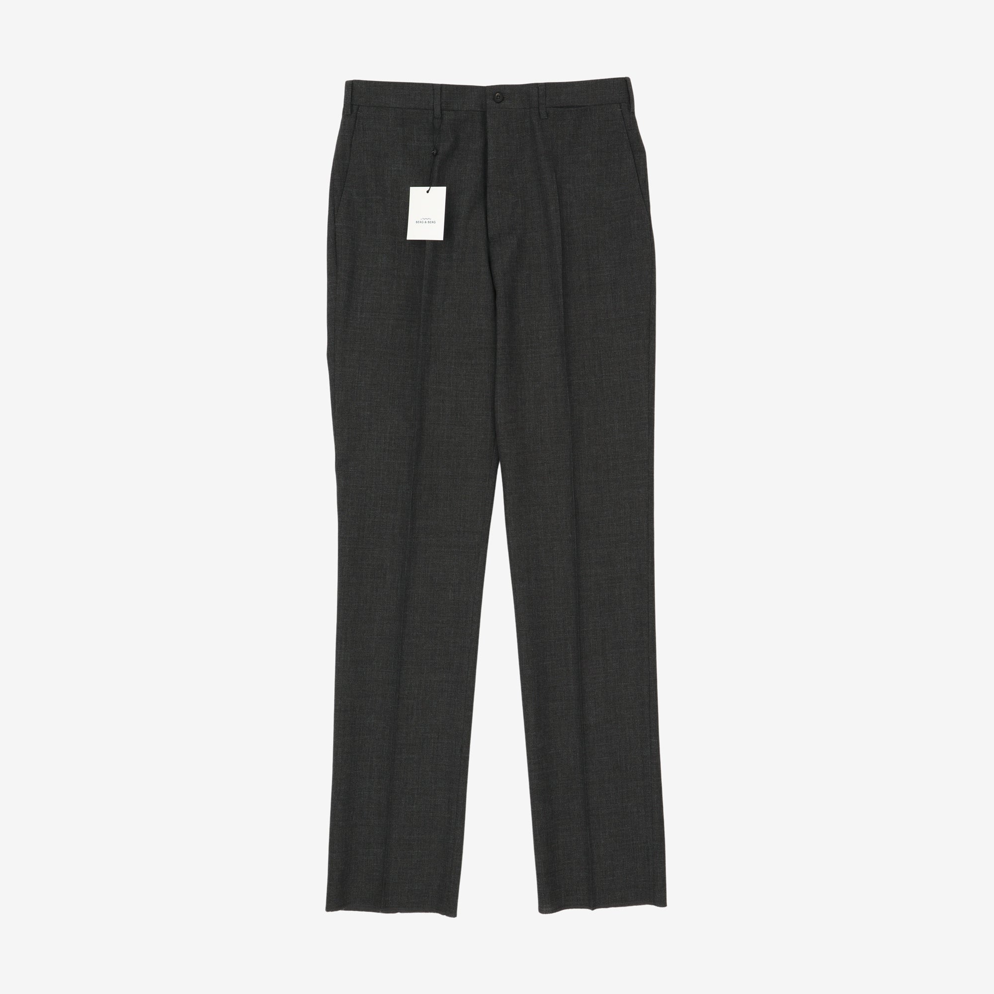 Alfie High Twist Wool Trousers (35W X 38L)