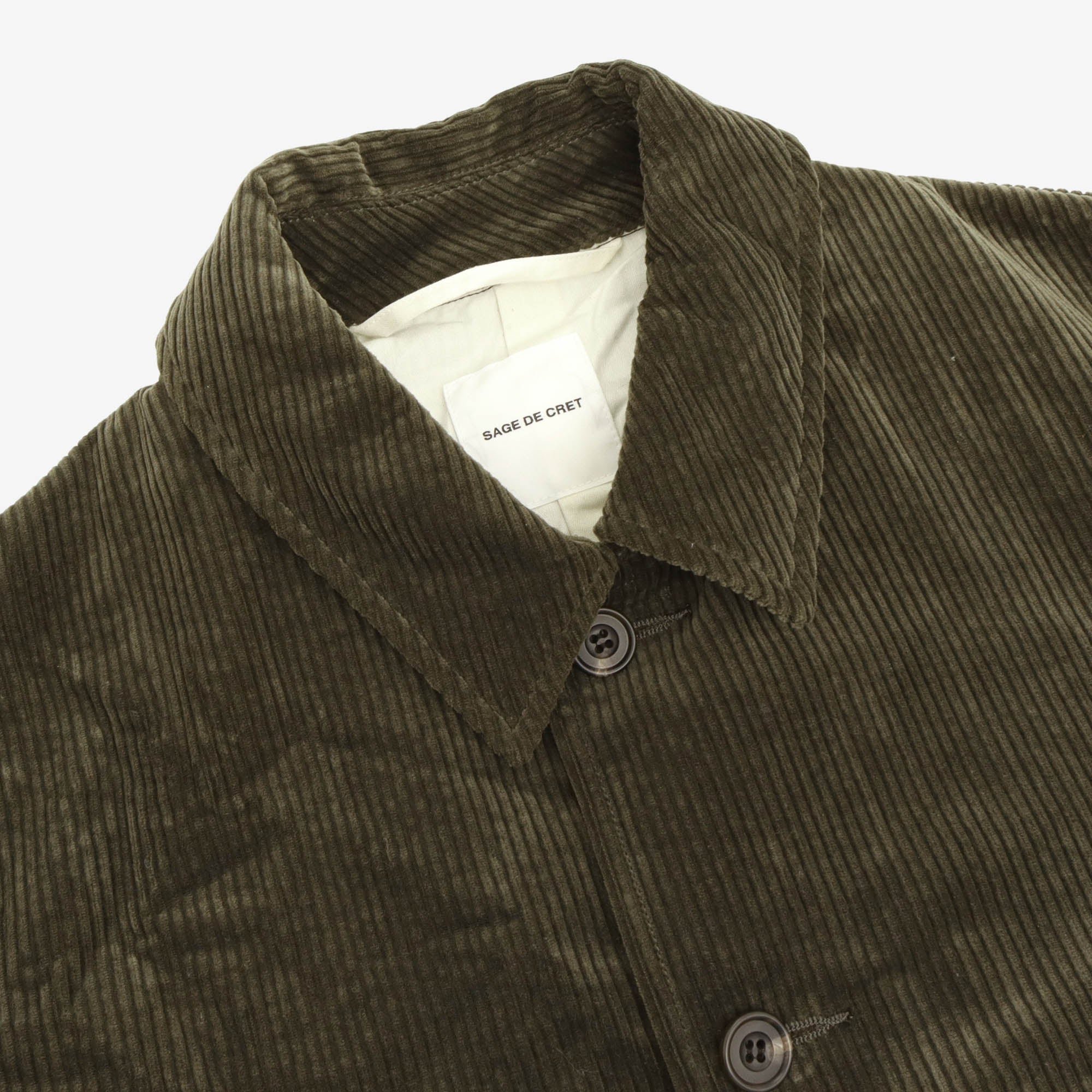 Corduroy Coverall Jacket
