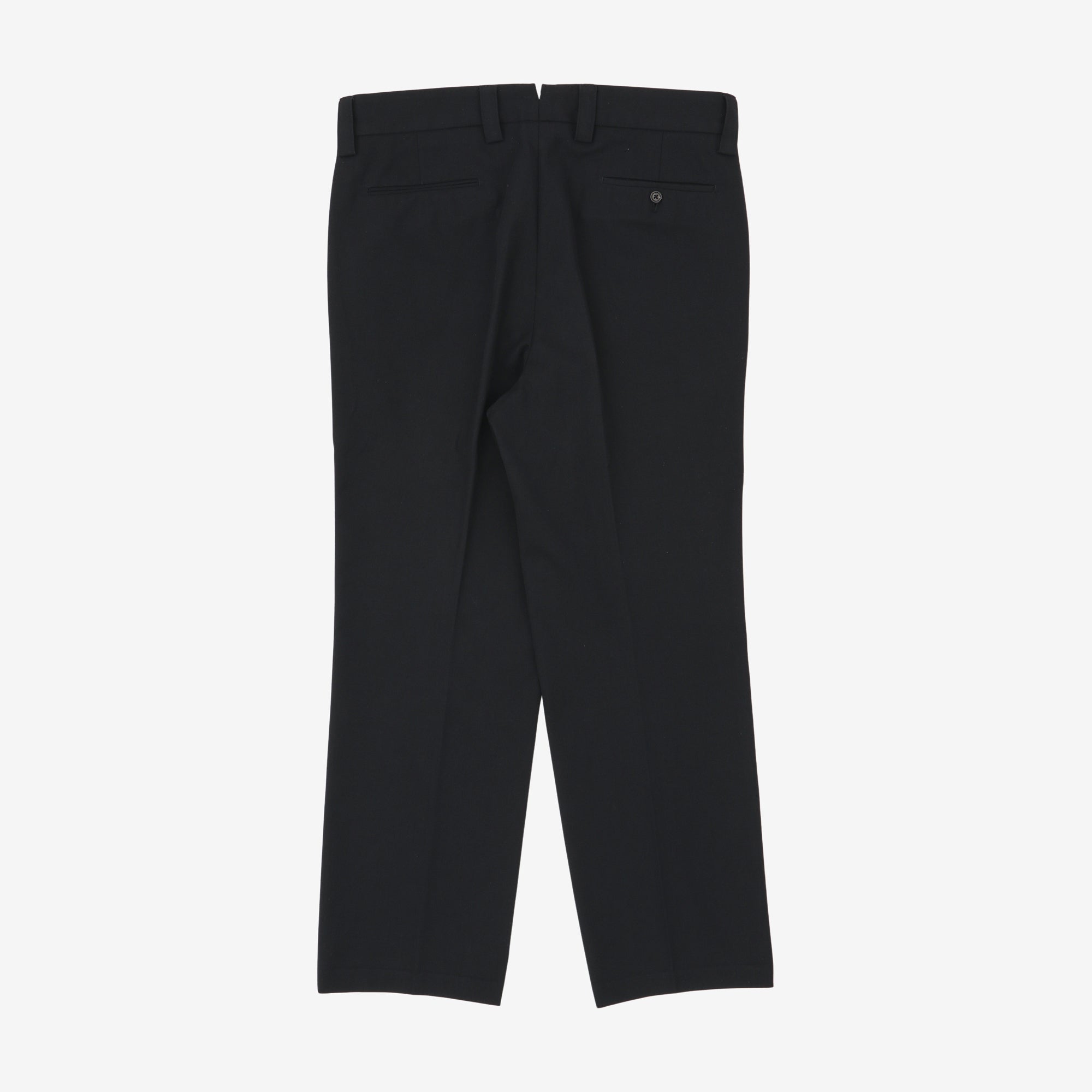 Wool Blend Flap Pocket Trousers (36W X 29L)