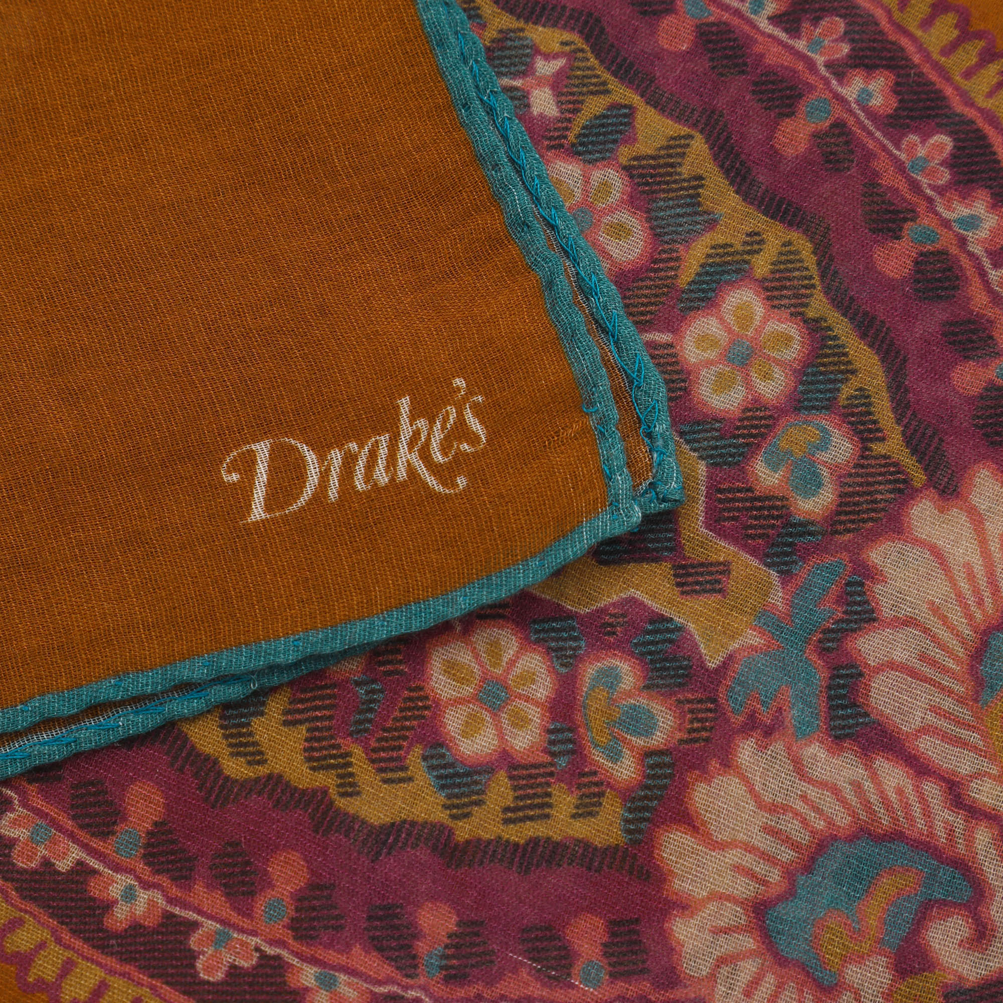 Jumbo Paisley Pocket Square