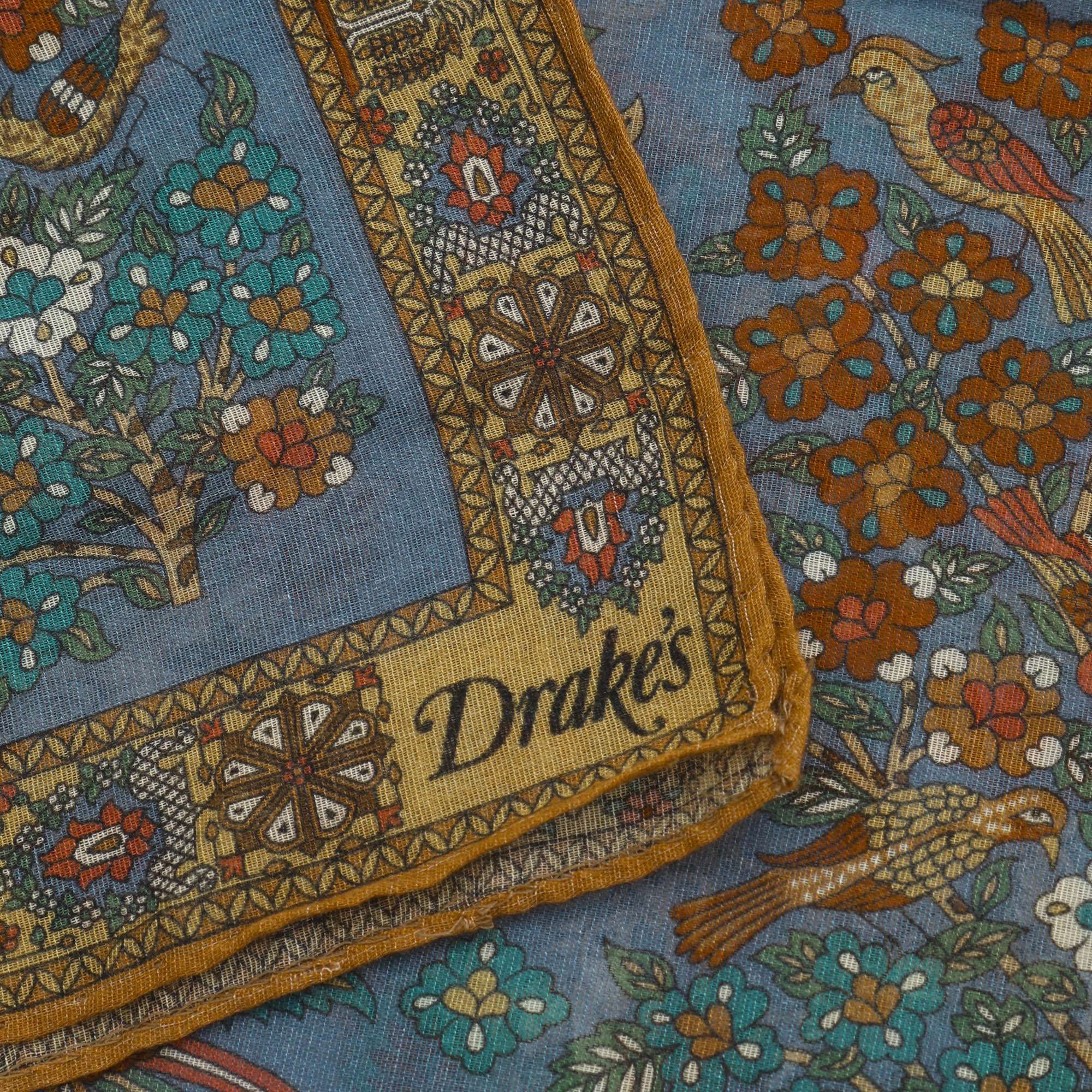 Mughal Garden Pocket Square
