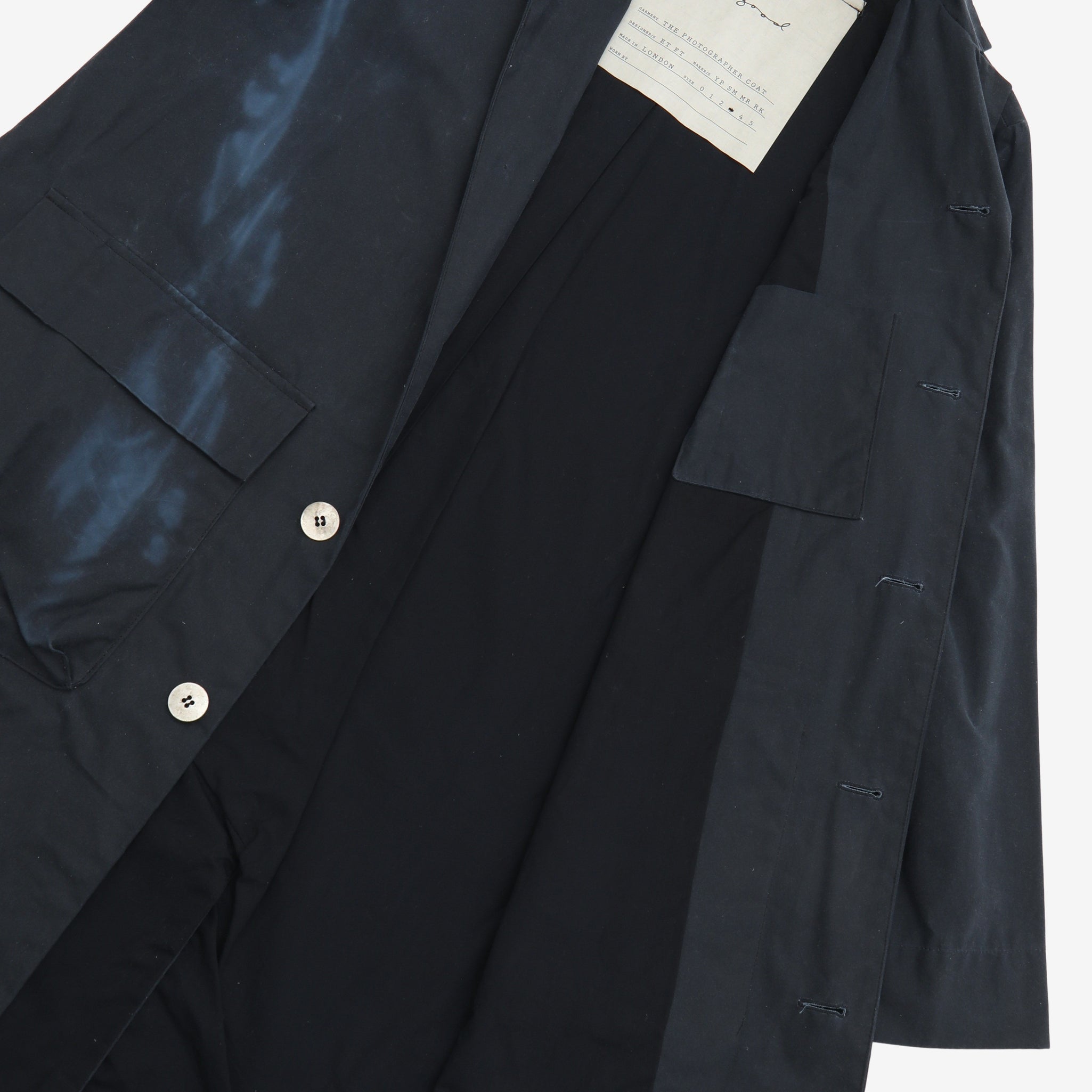 The Photographer Wax Coat