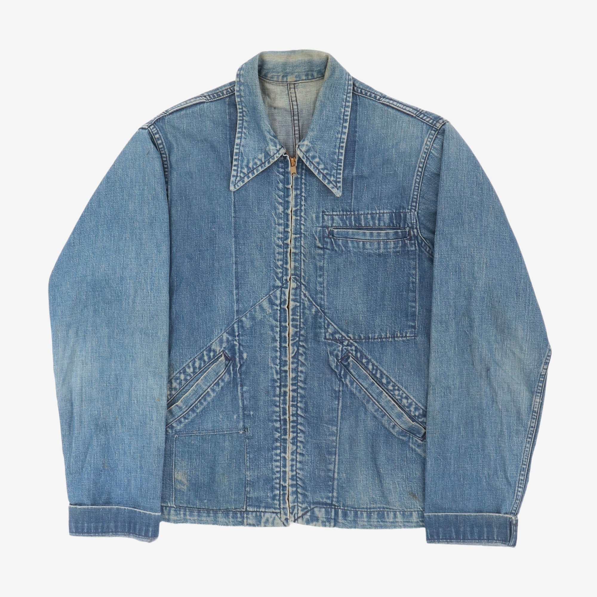 50s USN Merchant Marine Denim Jacket