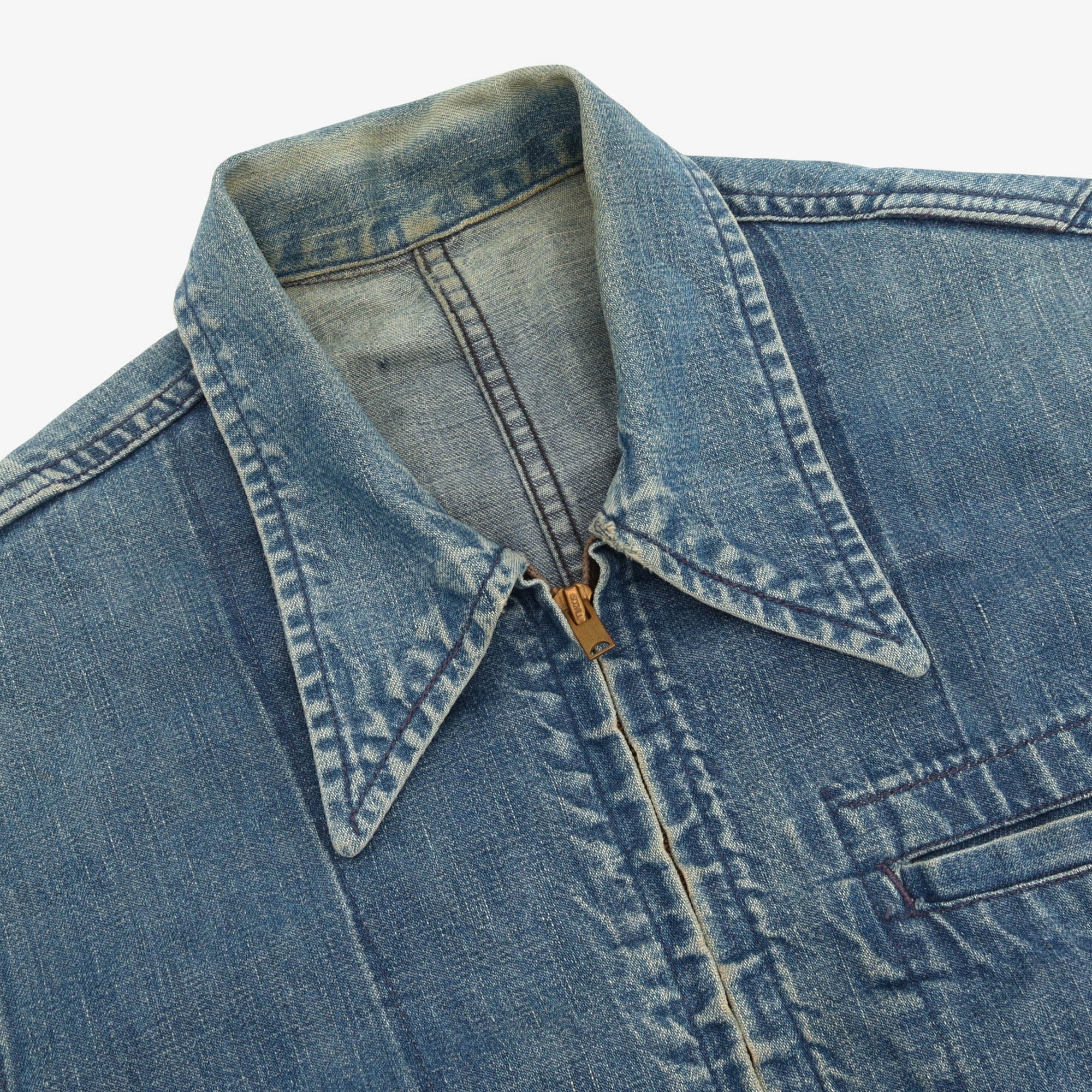 50s USN Merchant Marine Denim Jacket