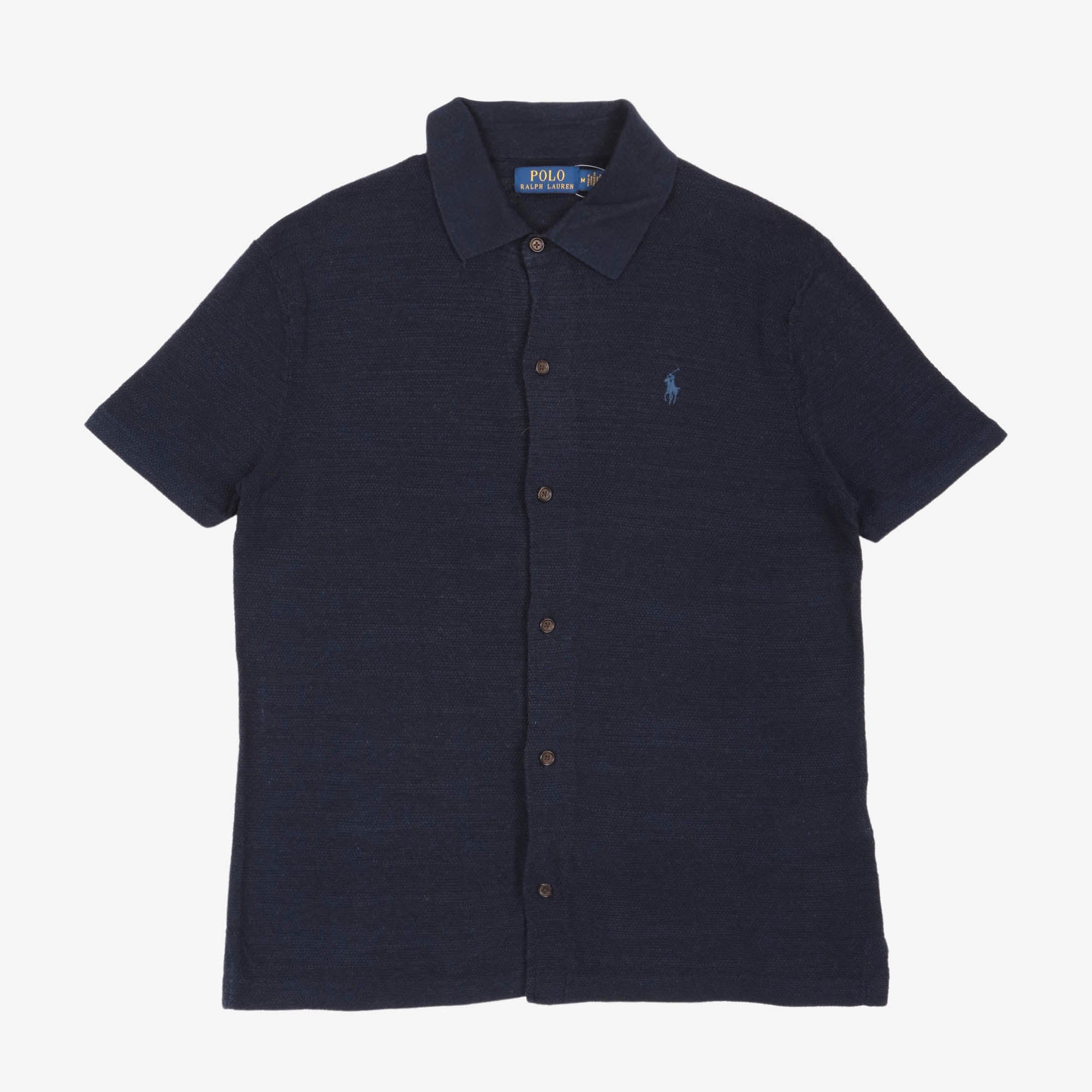 SS Textured Cotton Linen Shirt
