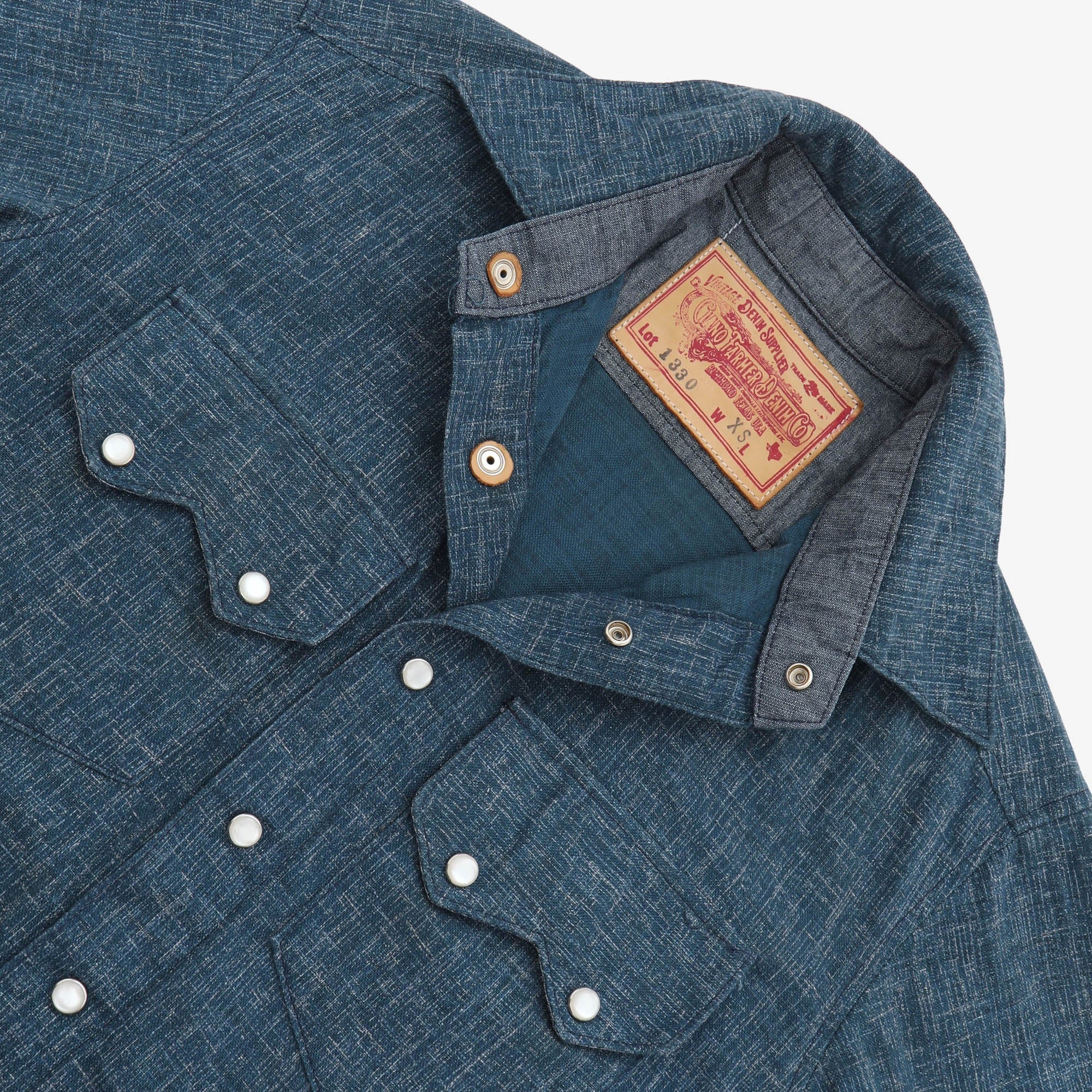 6oz Cross Hatch Saw Tooth Work Shirt