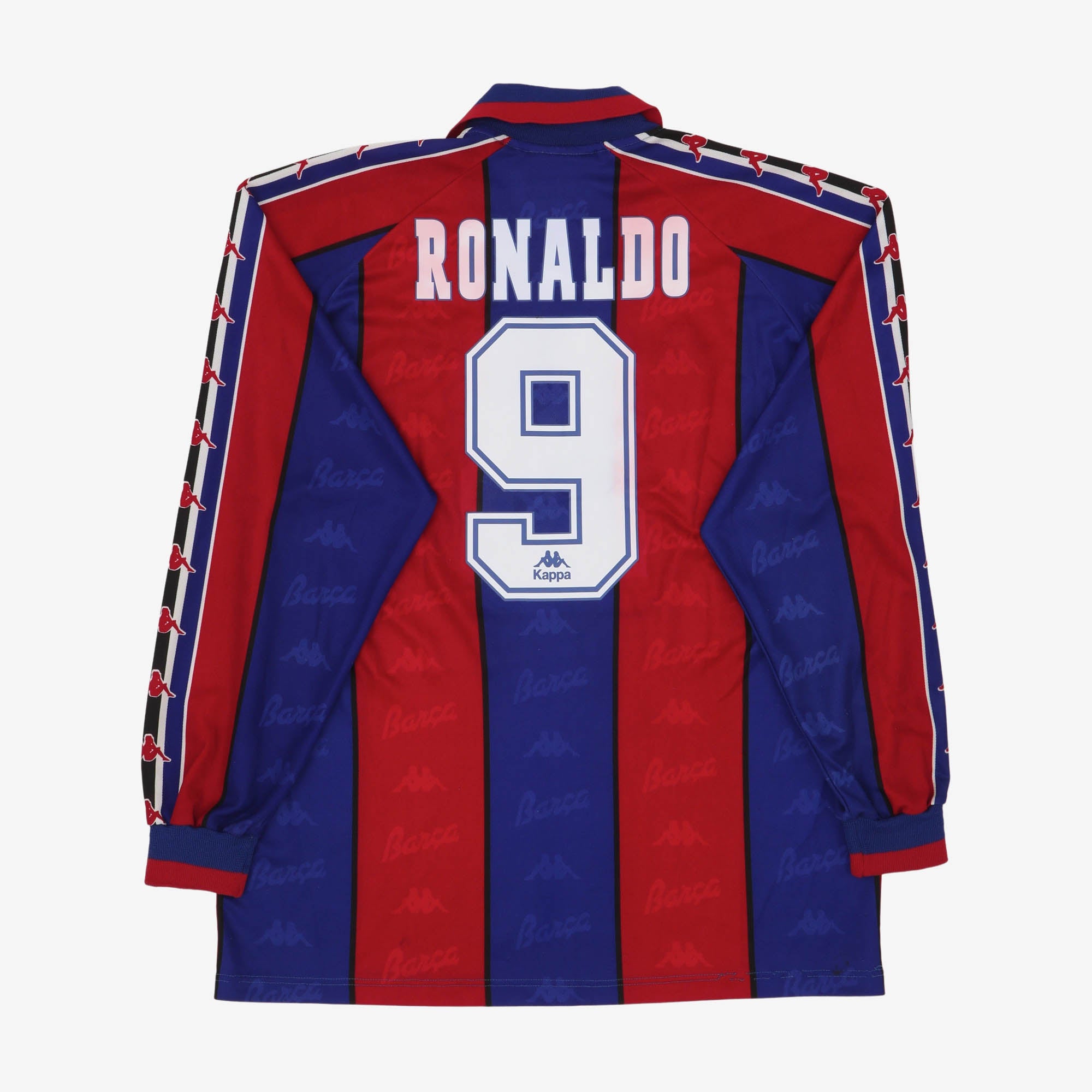 Barcelona 1995-97 LS Home Shirt (Ronaldo)