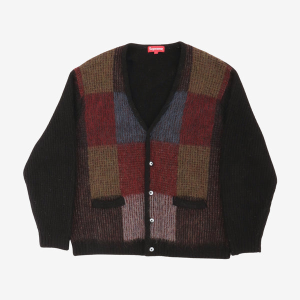 Supreme Brushed Grid Cardigan Sweater – Marrkt
