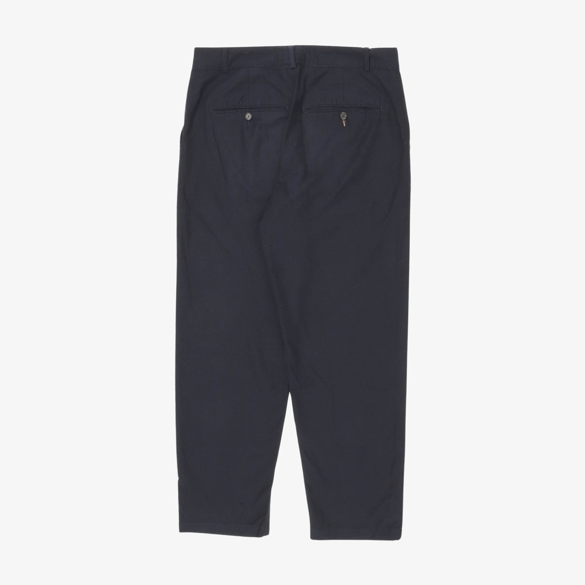 Wool Blend Tapered Trousers (32W X 27L)