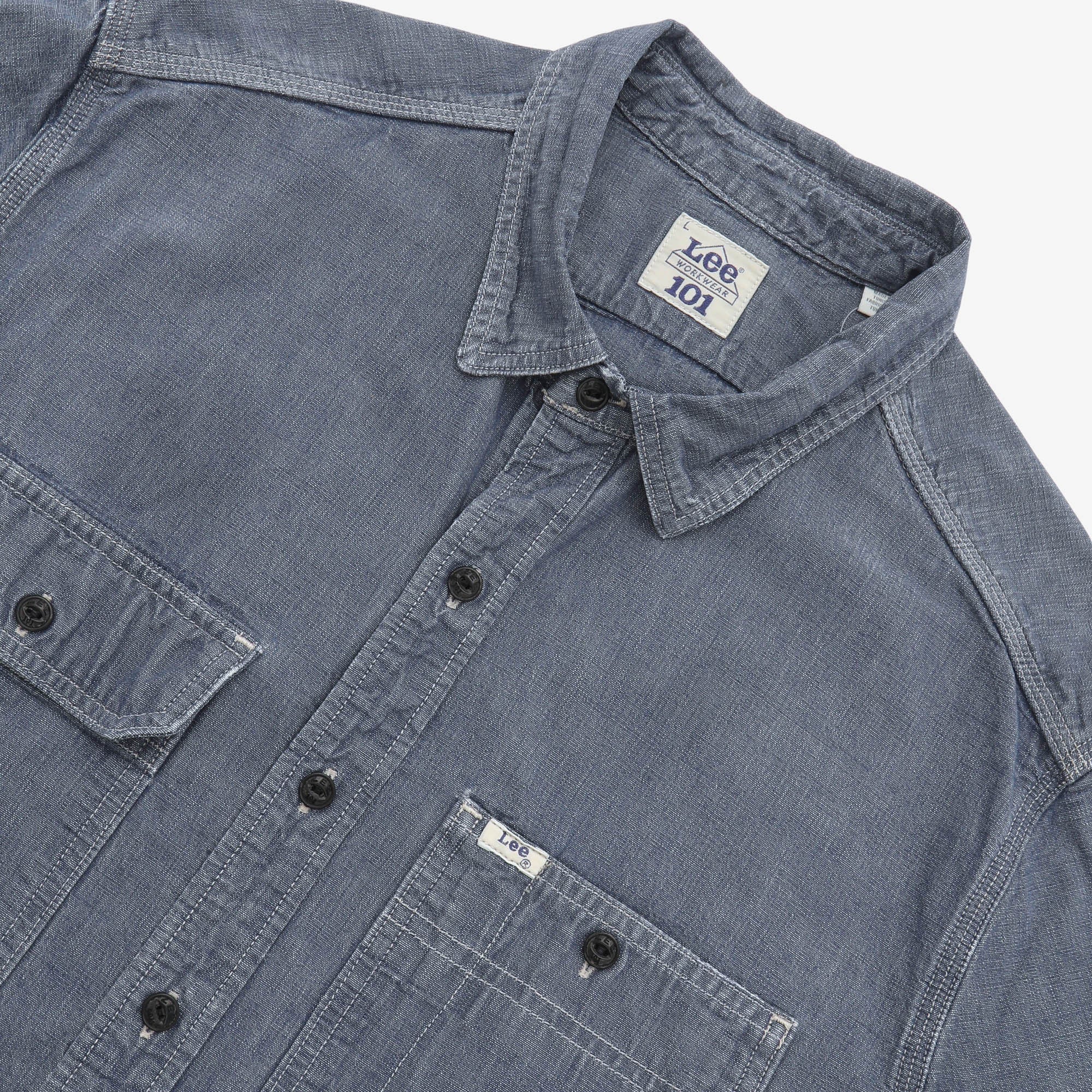 Vintage 101 Chambray Workwear Shirt