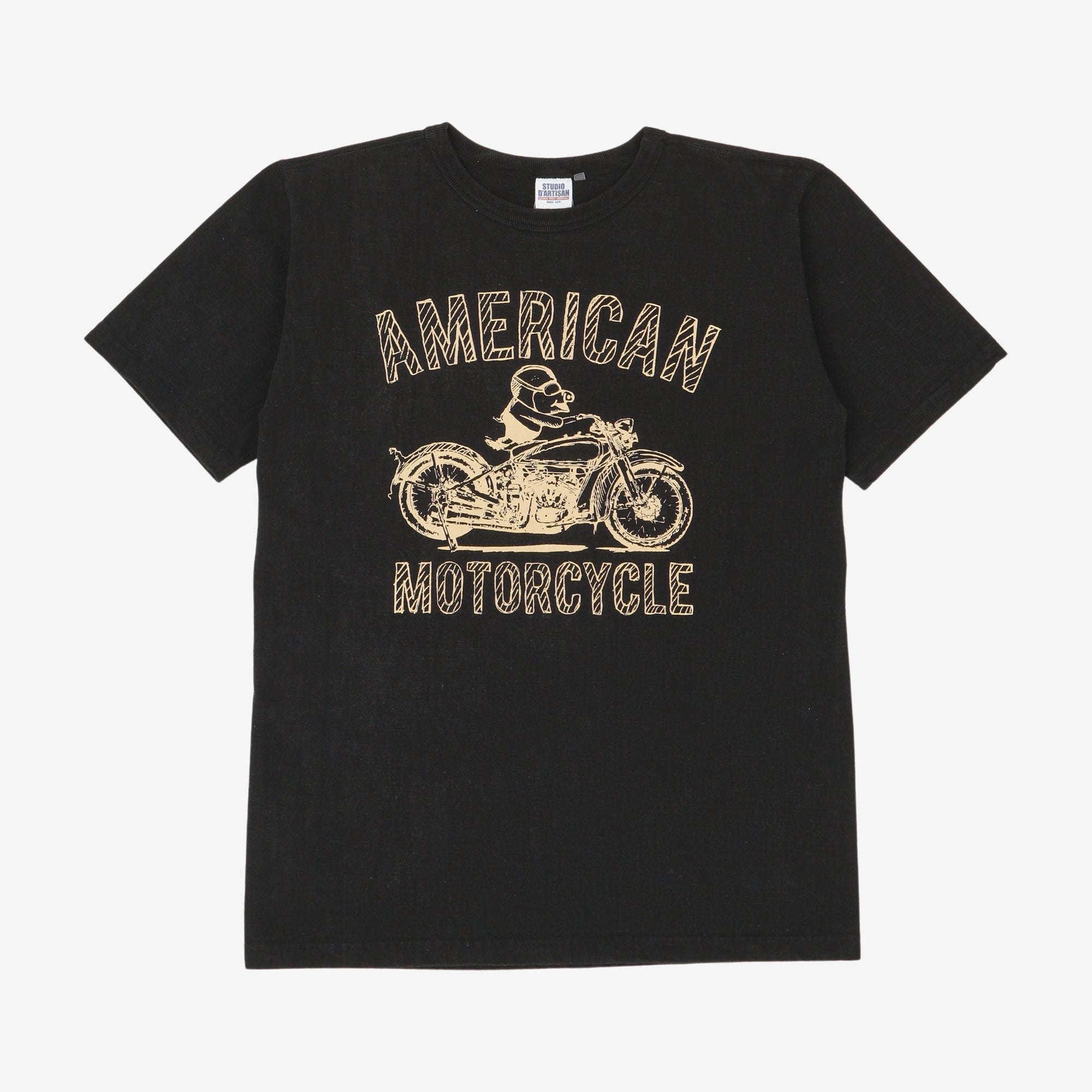 American Motorcycle Print Tee